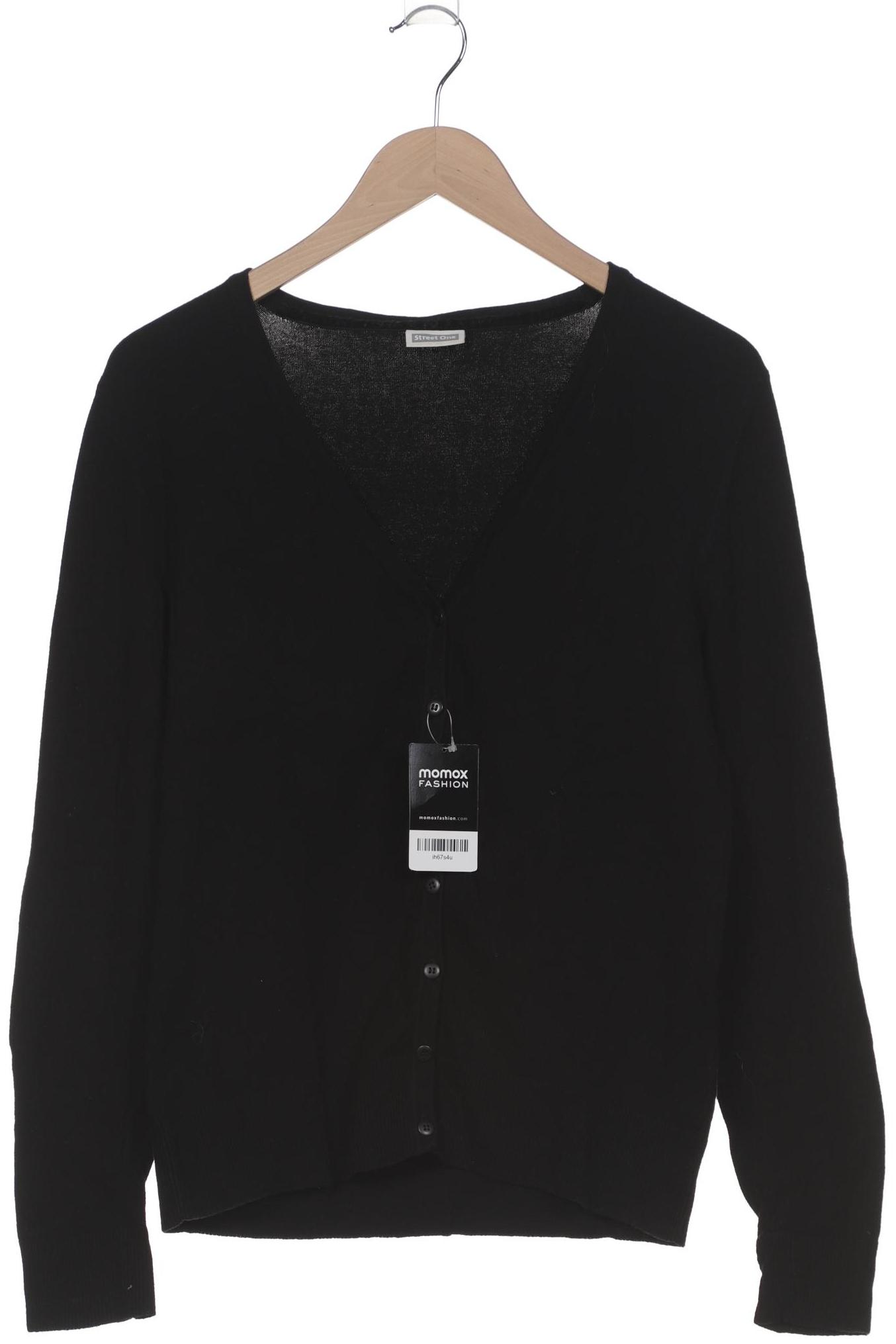 

Street One Damen Strickjacke, schwarz, Gr. 42