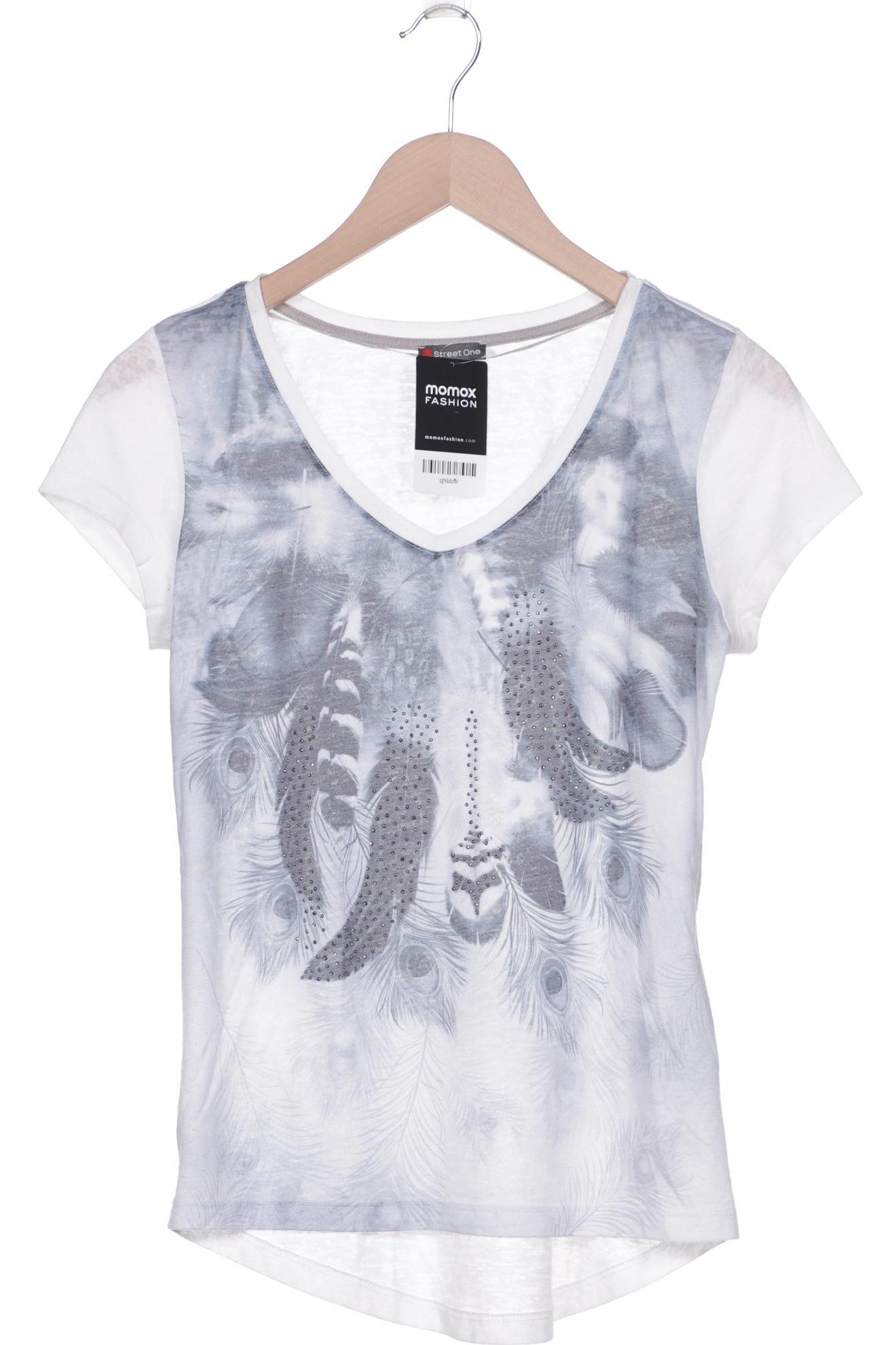 

Street One Damen T-Shirt, grau, Gr. 38