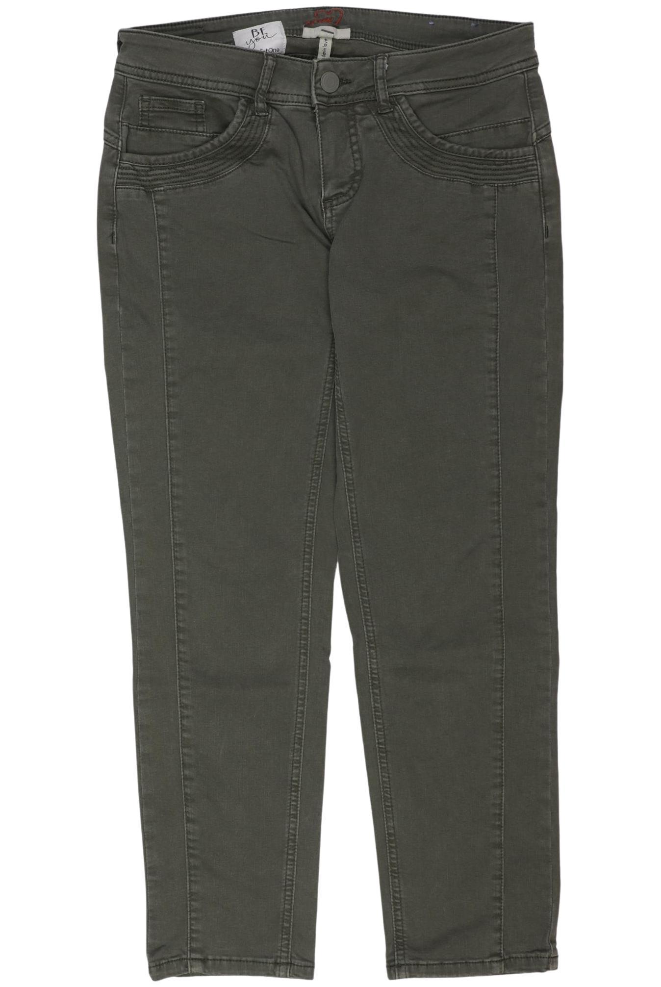 

Street One Damen Jeans, grün, Gr. 26