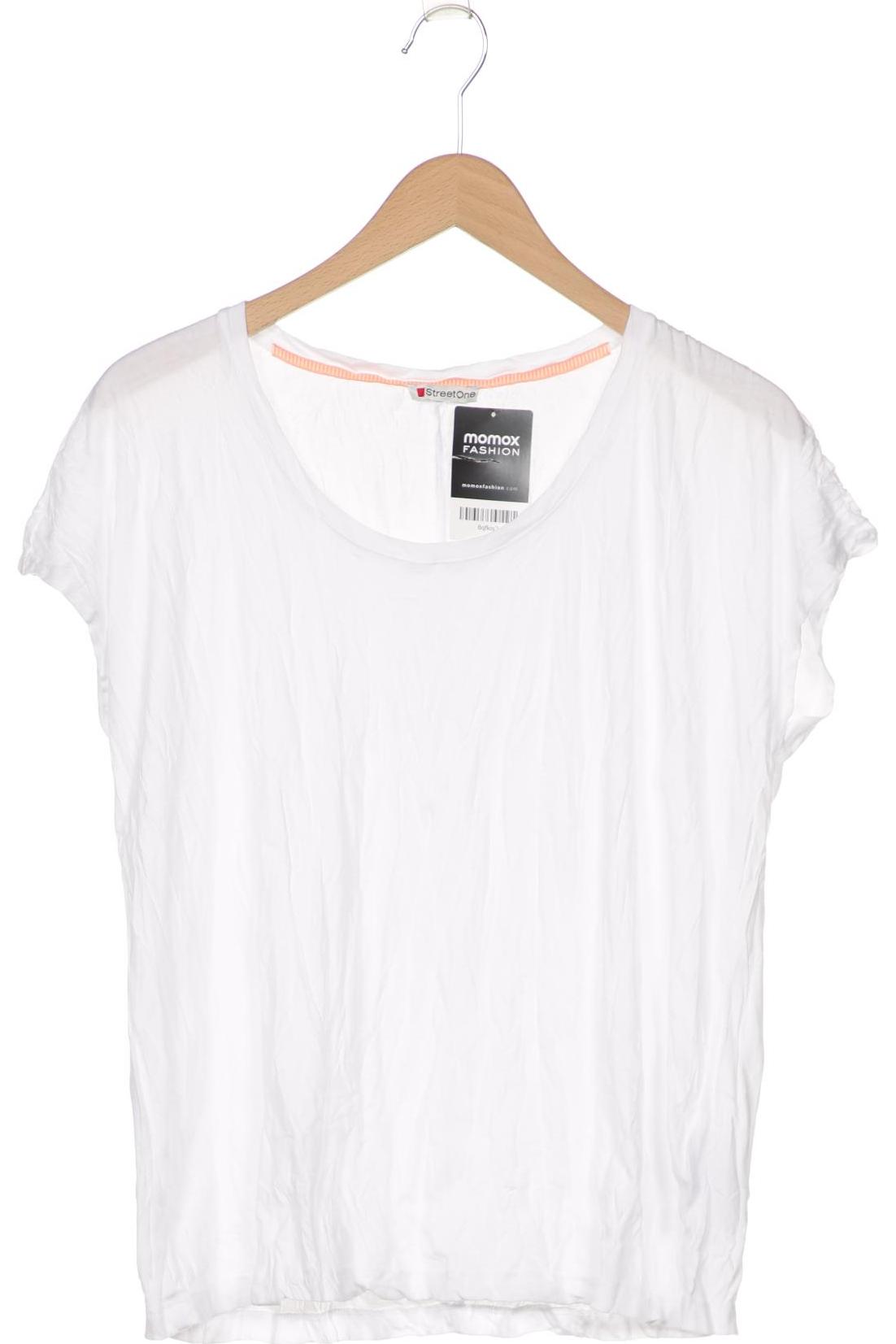 

Street One Damen T-Shirt, weiß, Gr. 44