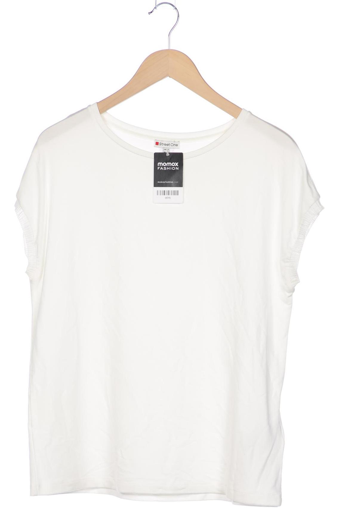 

Street One Damen T-Shirt, weiß, Gr. 40