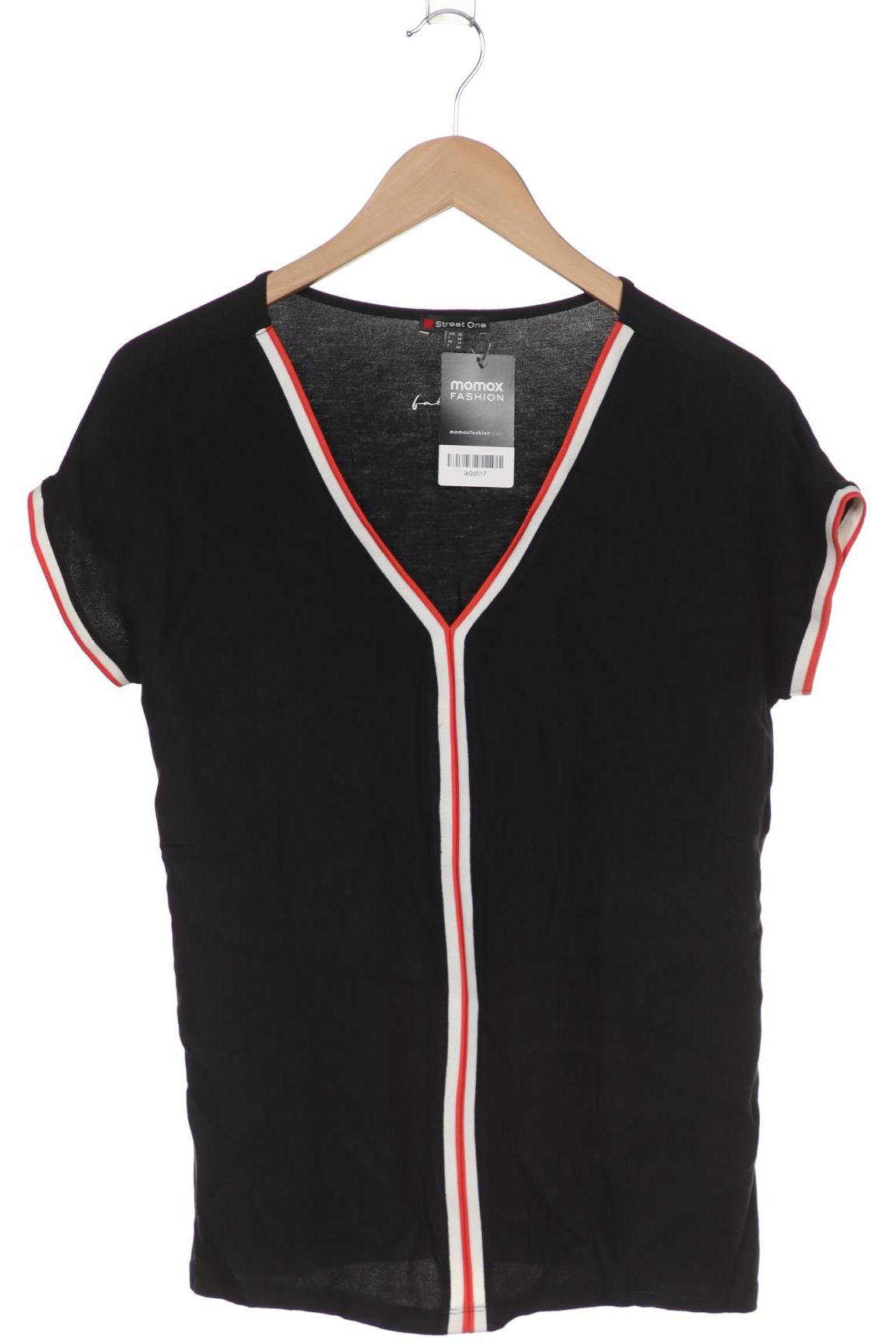 

Street One Damen T-Shirt, schwarz