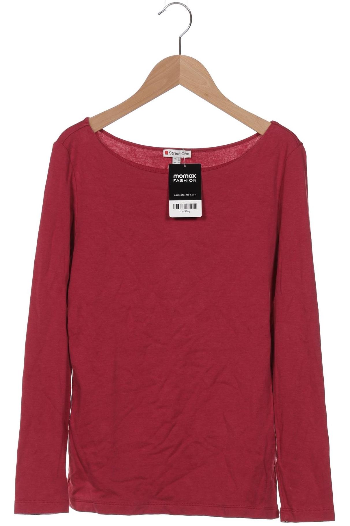 

Street One Damen Langarmshirt, rot, Gr. 36