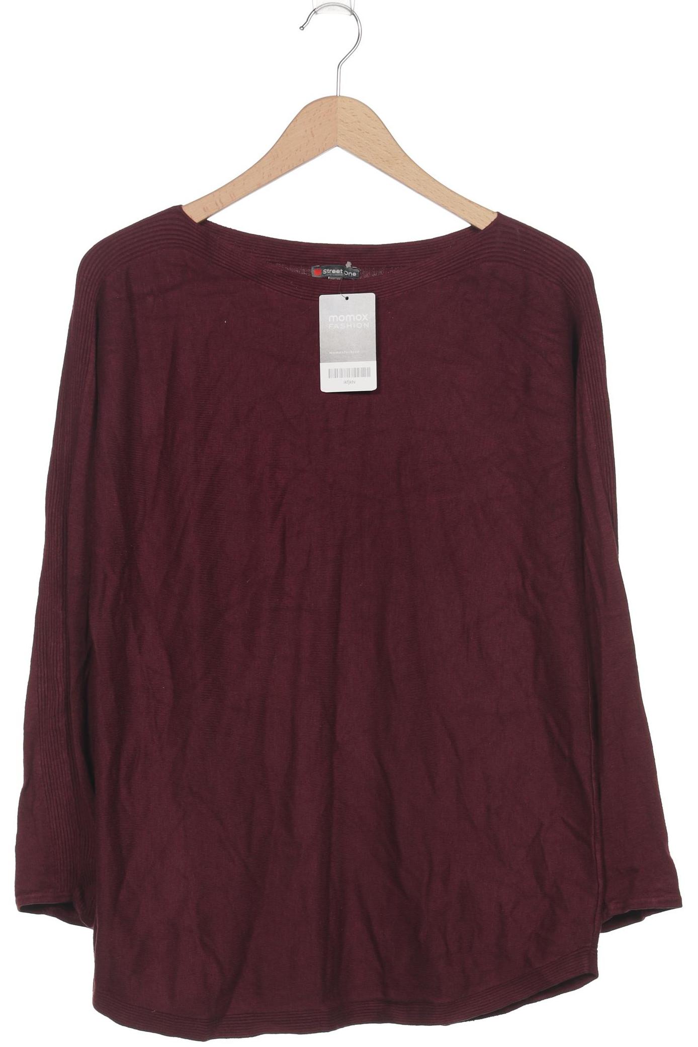 

Street One Damen Pullover, bordeaux, Gr. 42