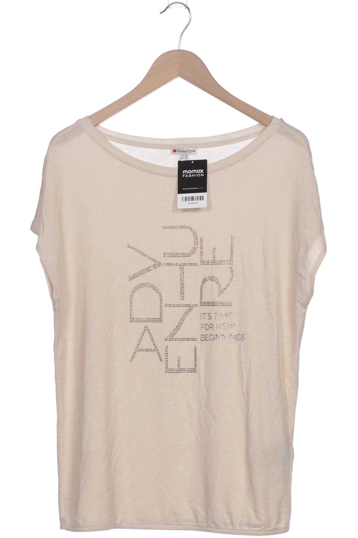 

Street One Damen T-Shirt, beige, Gr. 40