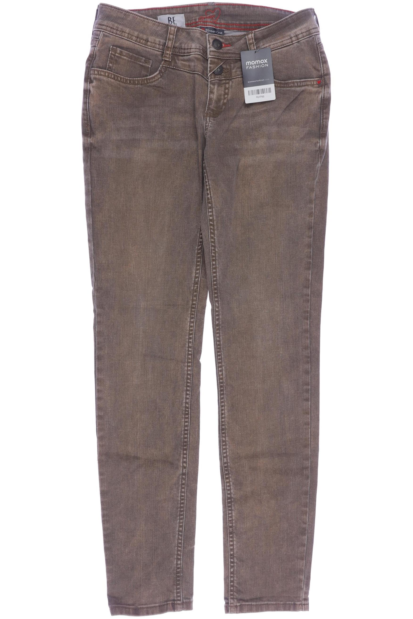 

Street One Damen Jeans, braun, Gr. 27