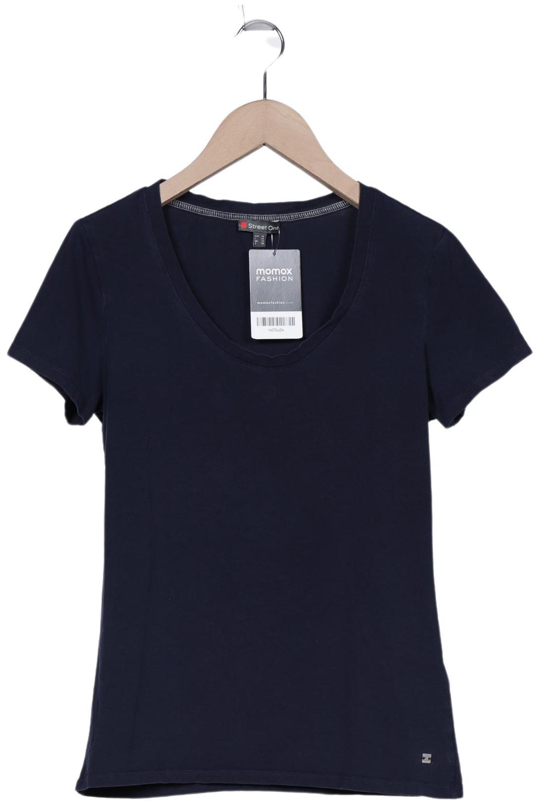 

Street One Damen T-Shirt, blau, Gr. 38