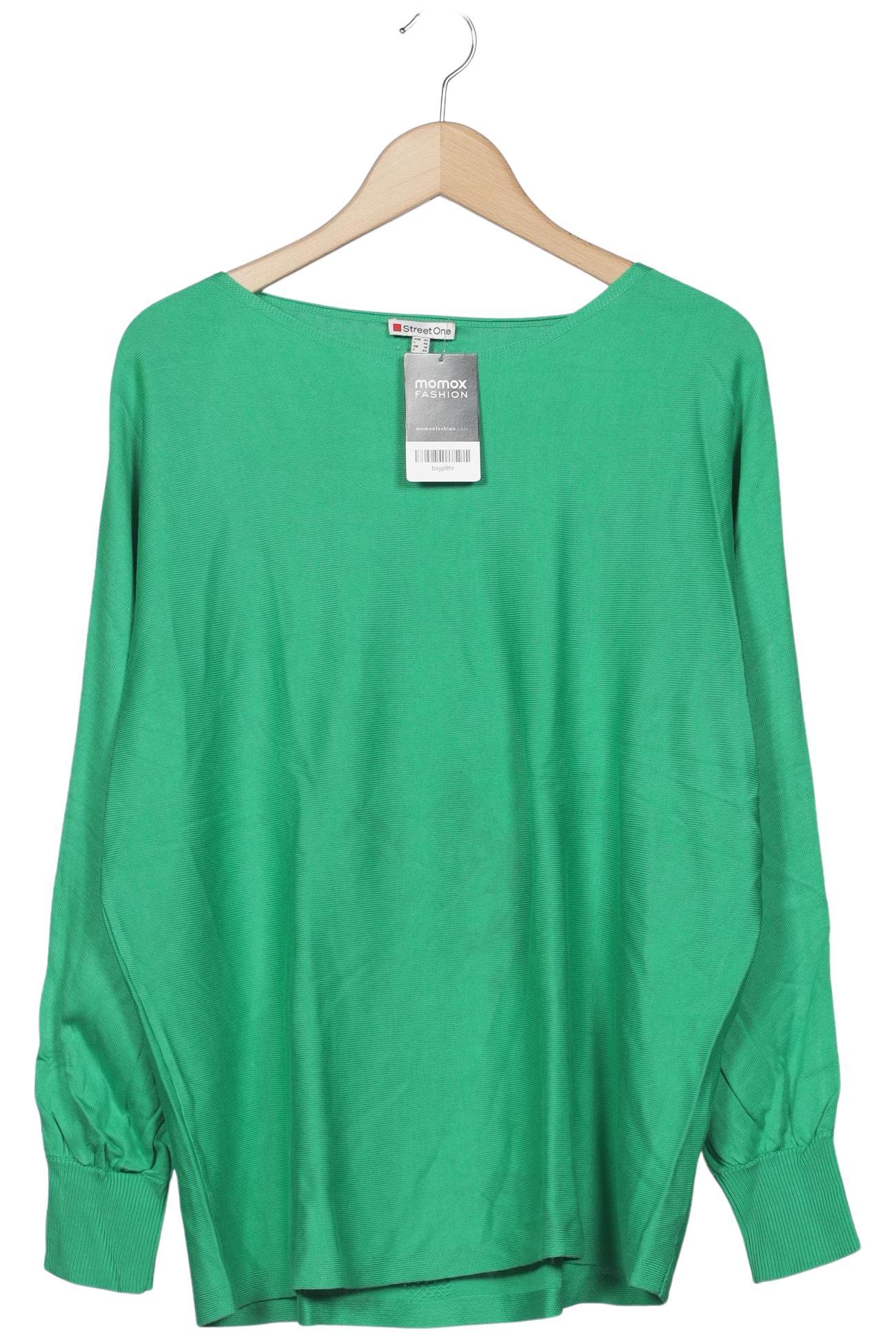 

Street One Damen Pullover, grün, Gr. 42
