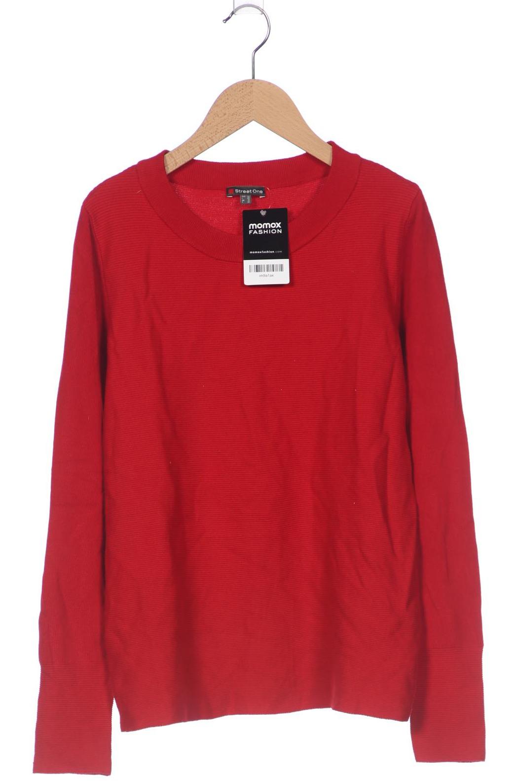 

Street One Damen Pullover, rot, Gr. 36