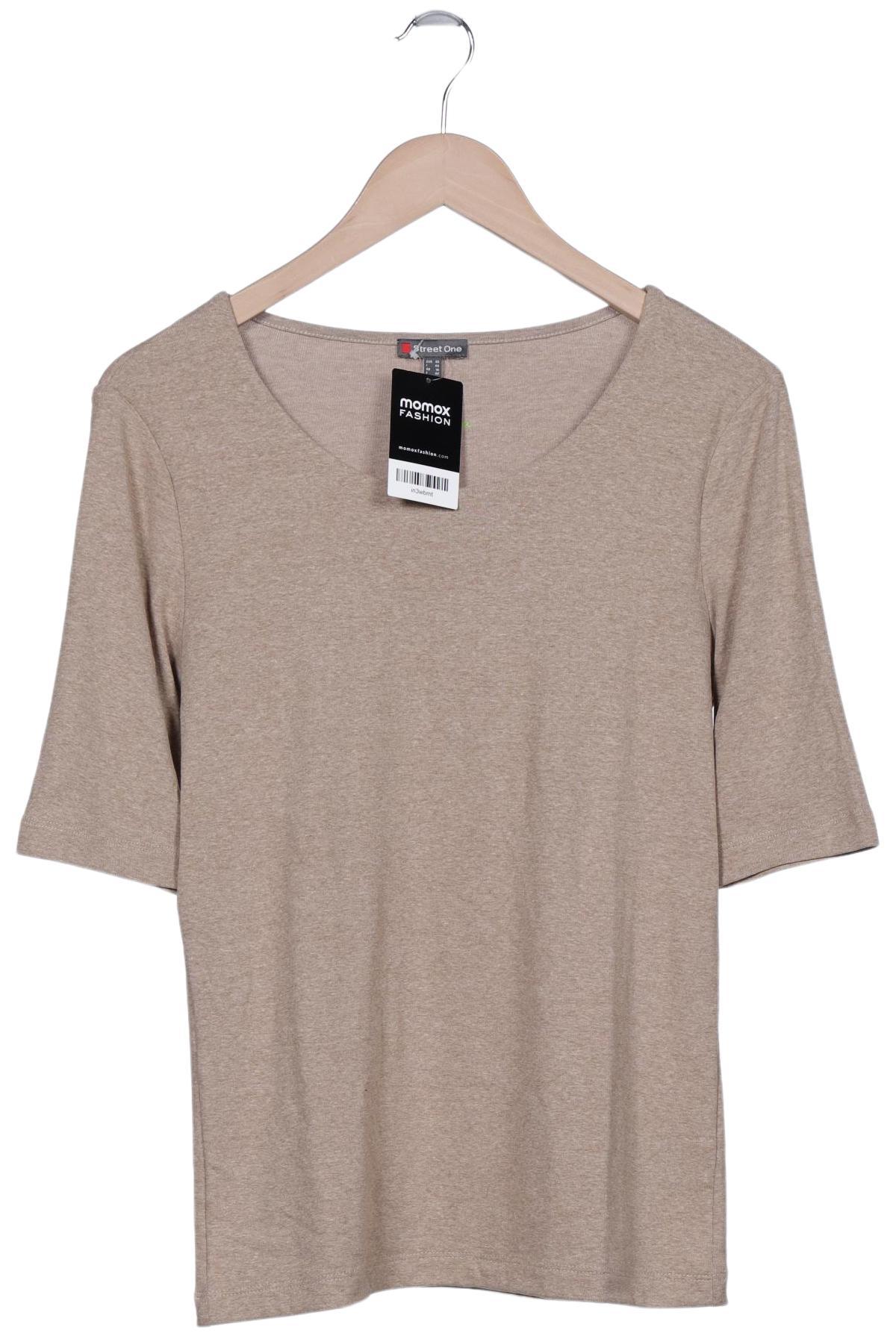 

Street One Damen T-Shirt, beige, Gr. 40