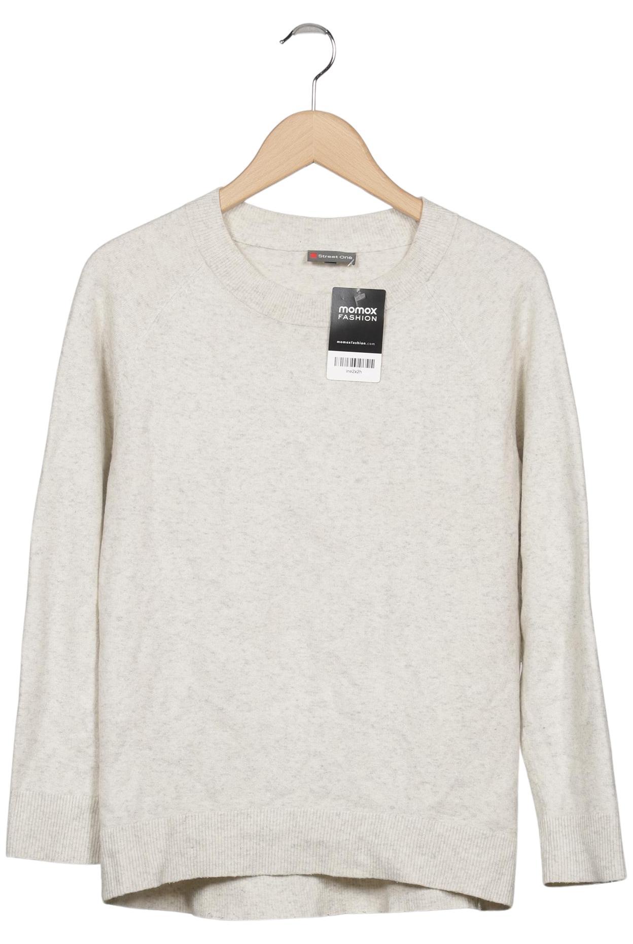 

Street One Damen Pullover, cremeweiß, Gr. 34