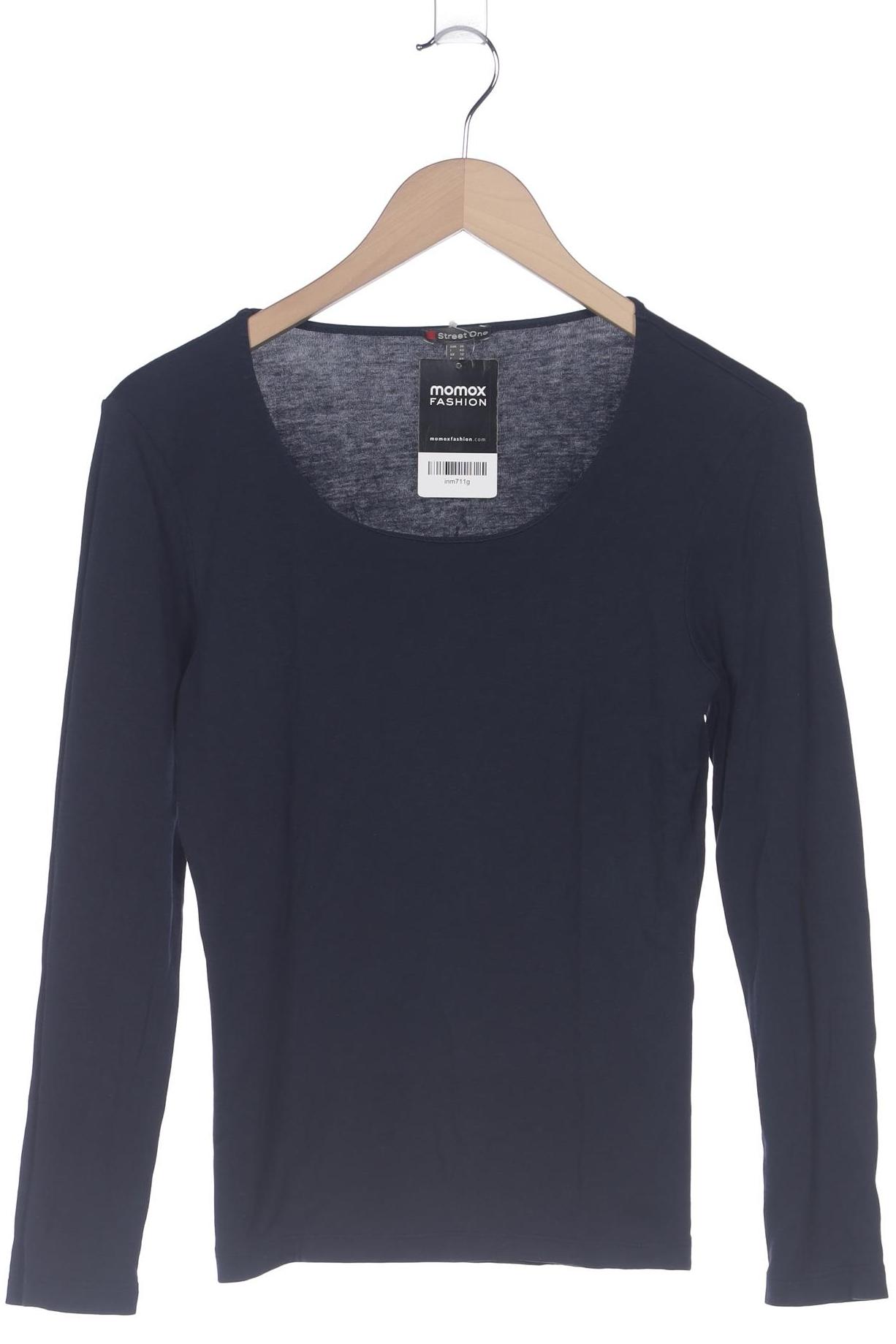 

Street One Damen Langarmshirt, marineblau, Gr. 38