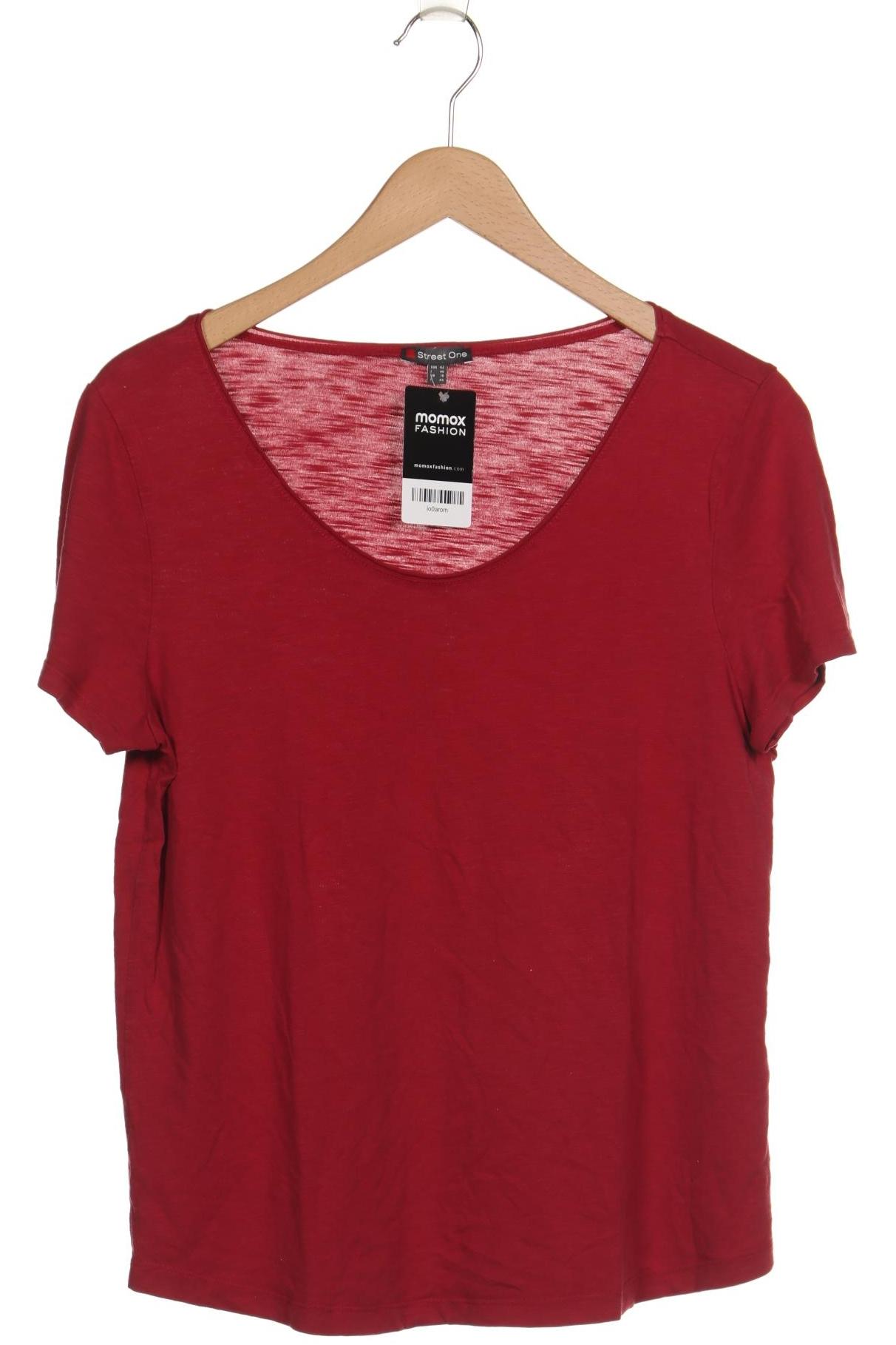 

Street One Damen T-Shirt, rot, Gr. 42