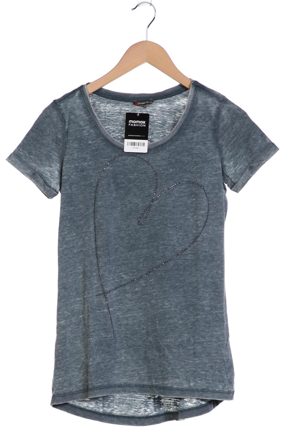 

Street One Damen T-Shirt, grau, Gr. 36