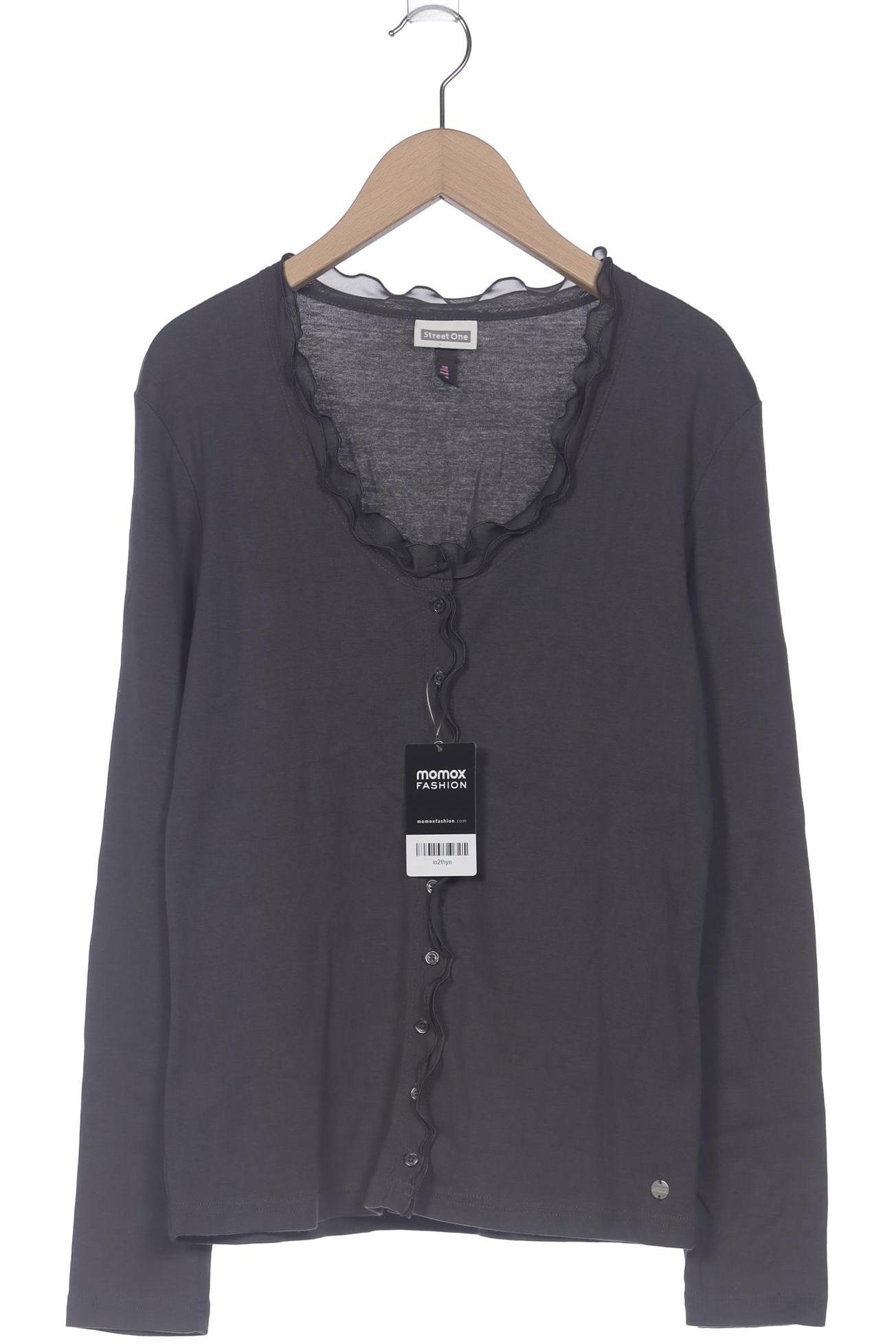 

Street One Damen Strickjacke, grau, Gr. 40