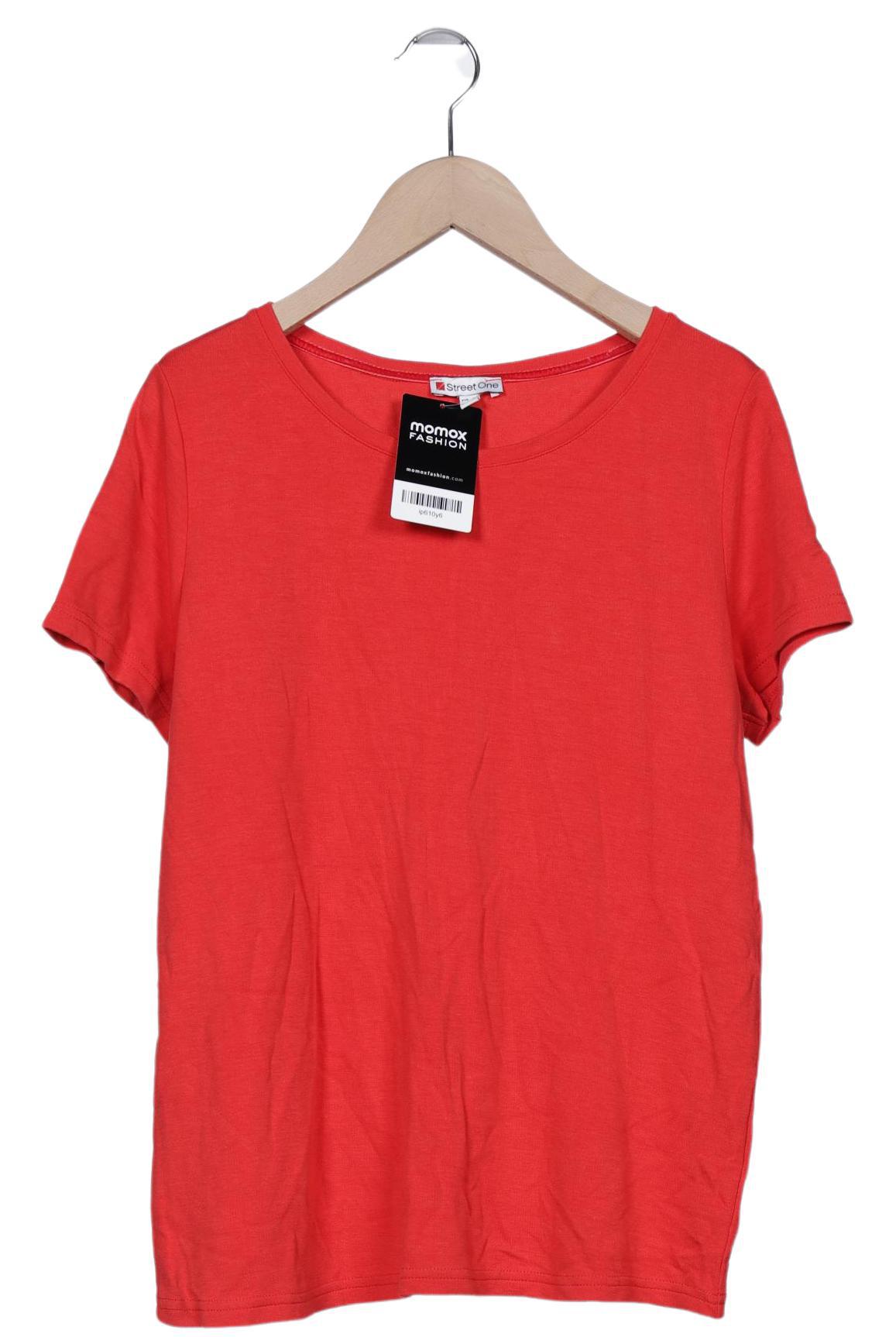 

Street One Damen T-Shirt, rot, Gr. 38