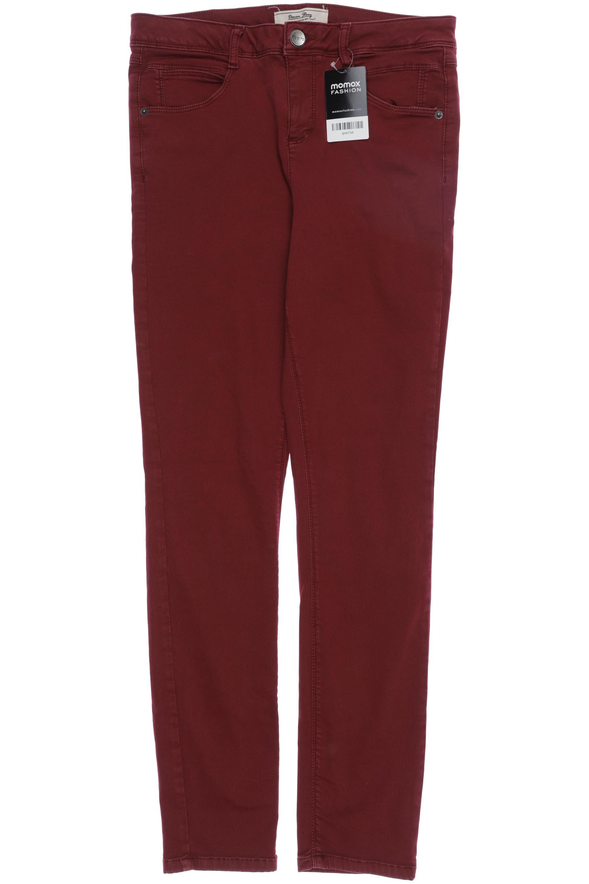 

Street One Damen Jeans, bordeaux, Gr. 30