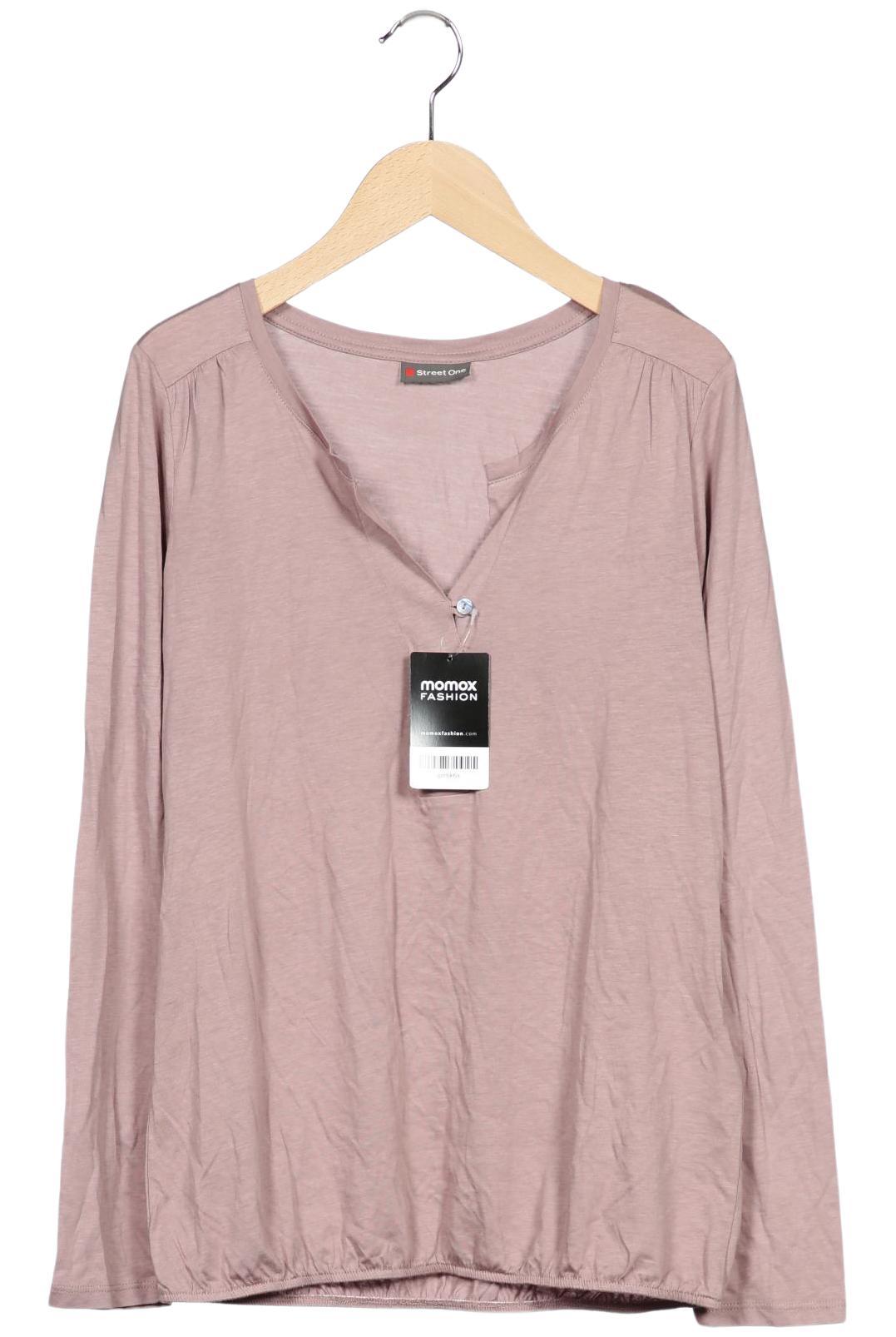 

Street One Damen Langarmshirt, pink, Gr. 36