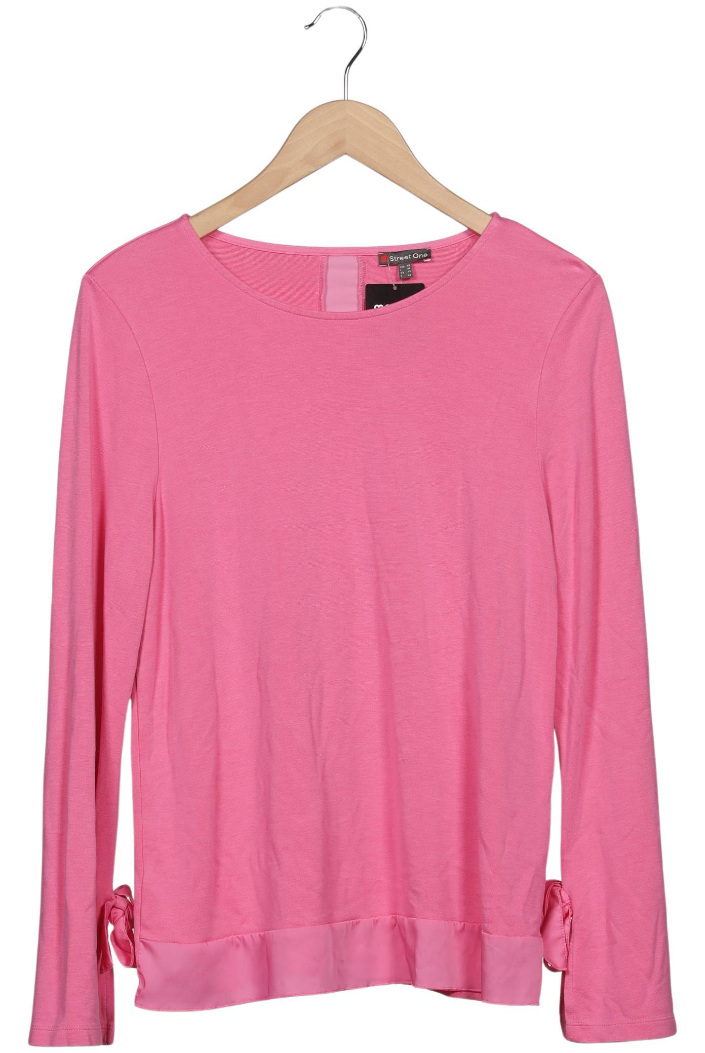 

Street One Damen Langarmshirt, pink, Gr. 40