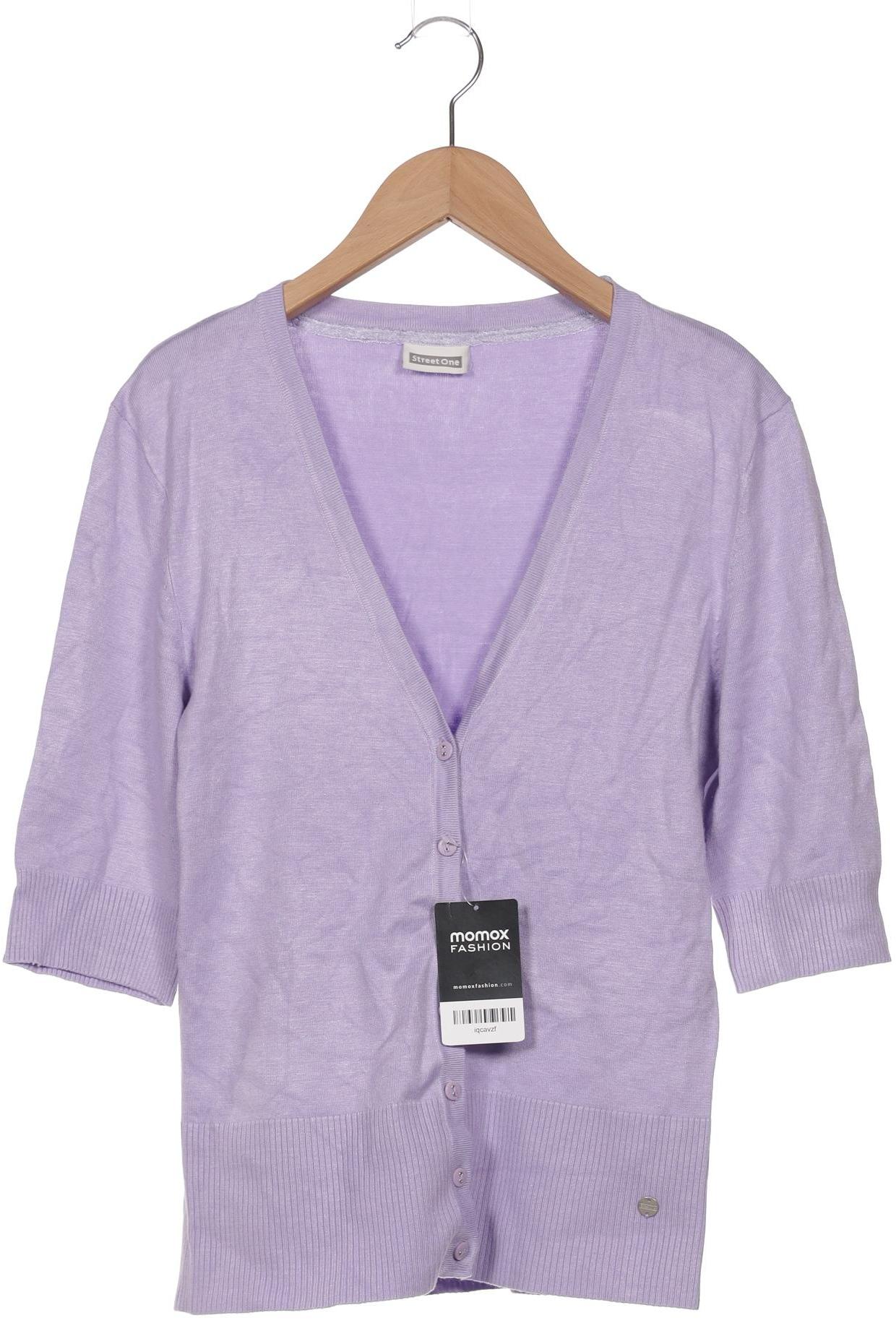 

Street One Damen Strickjacke, flieder, Gr. 40