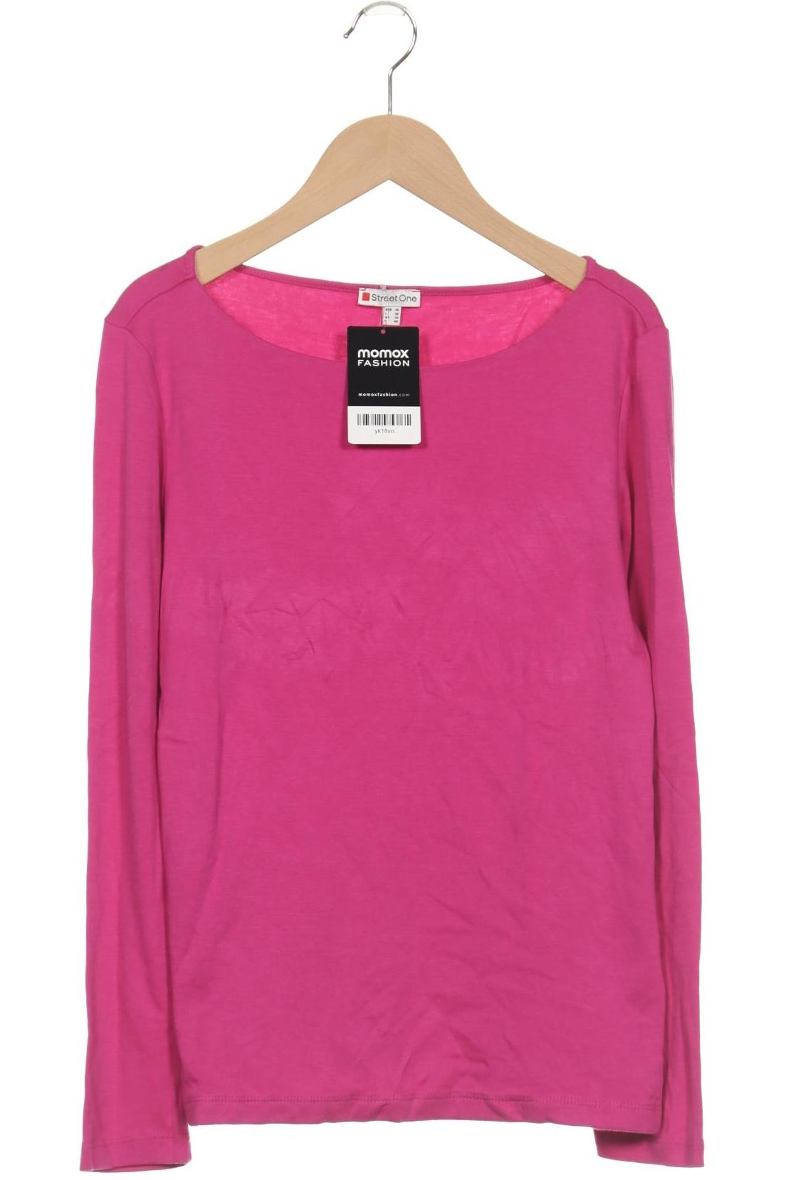 

Street One Damen Langarmshirt, pink, Gr. 38