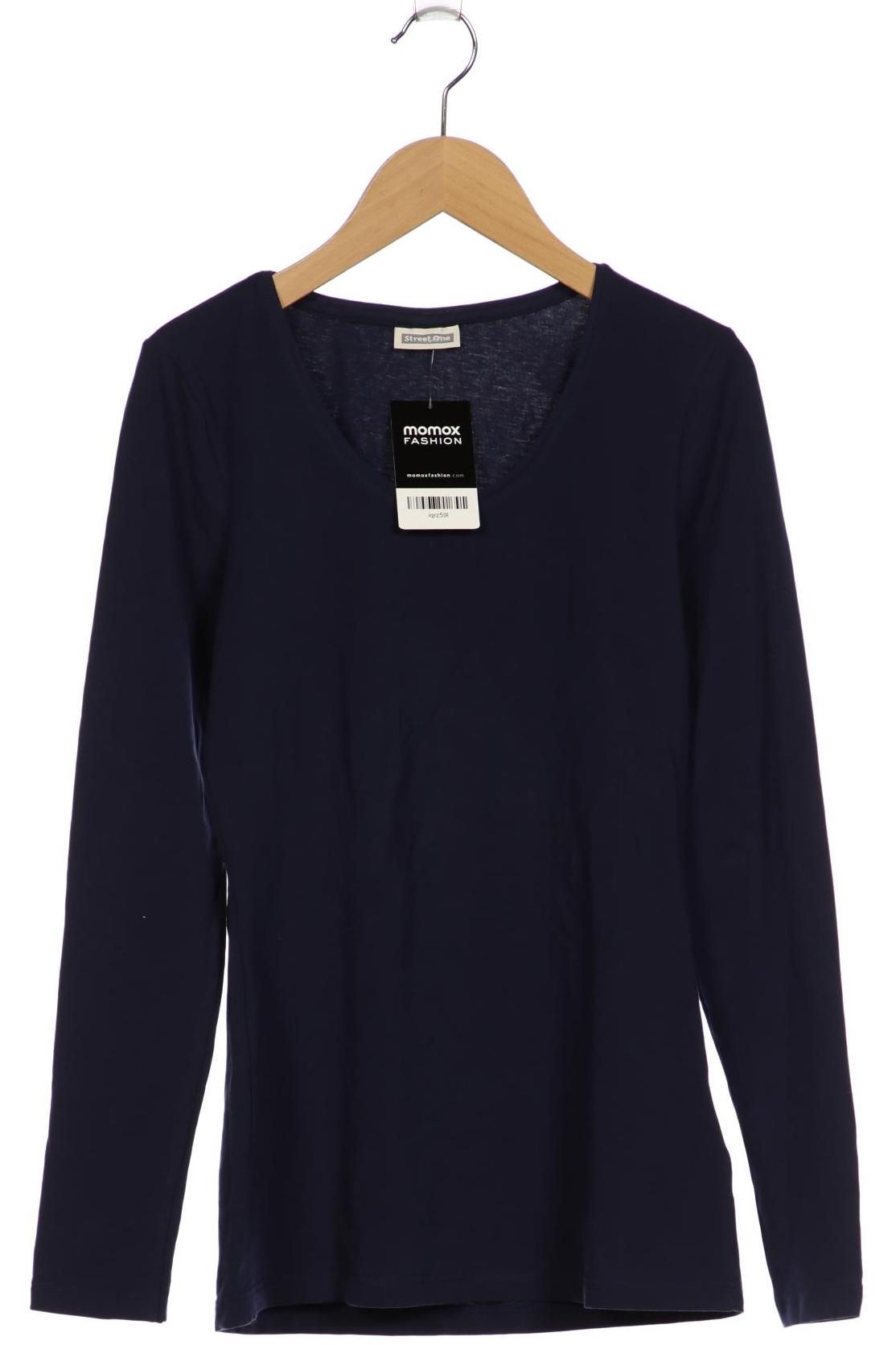 

Street One Damen Langarmshirt, marineblau, Gr. 36