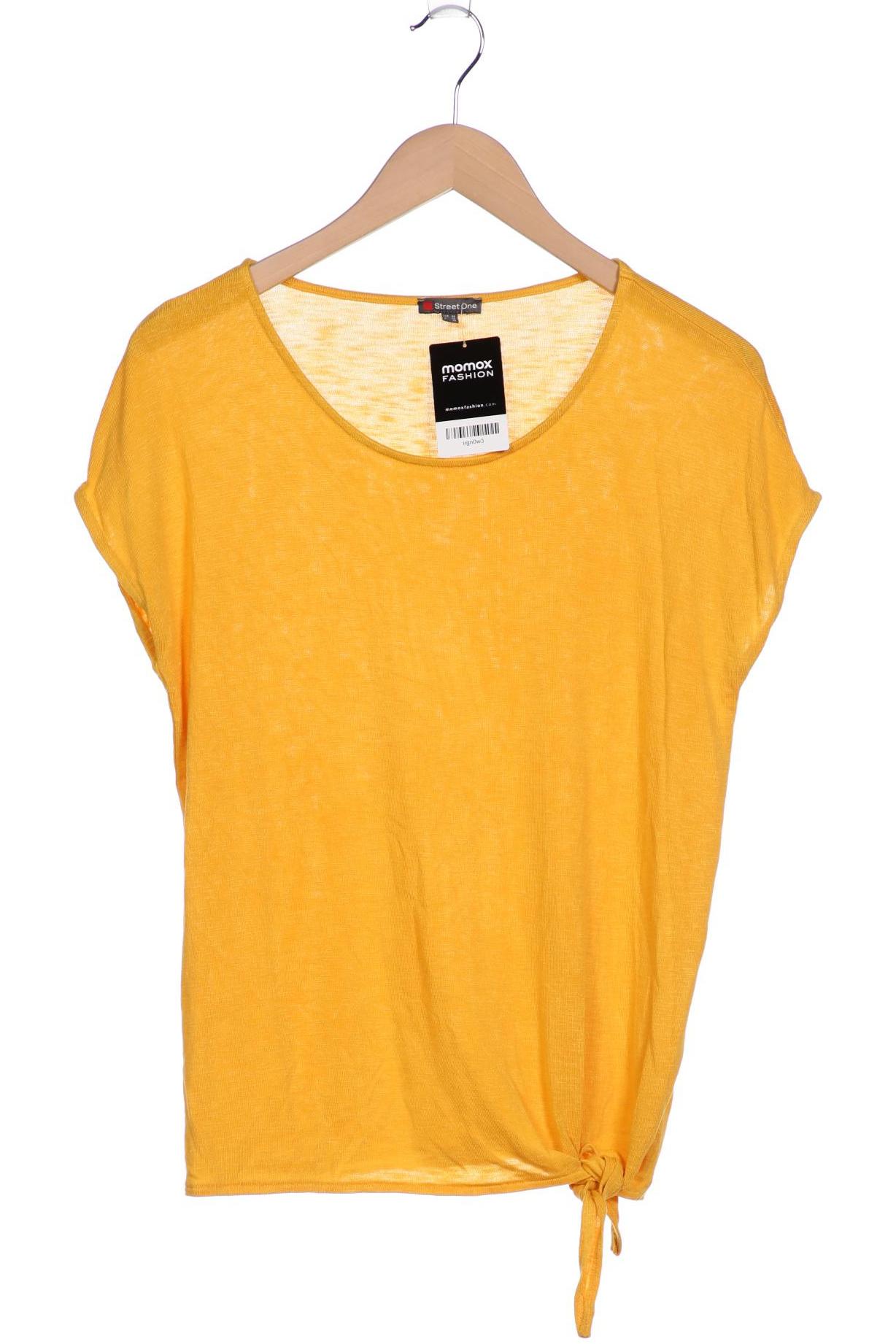 

Street One Damen T-Shirt, gelb, Gr. 38