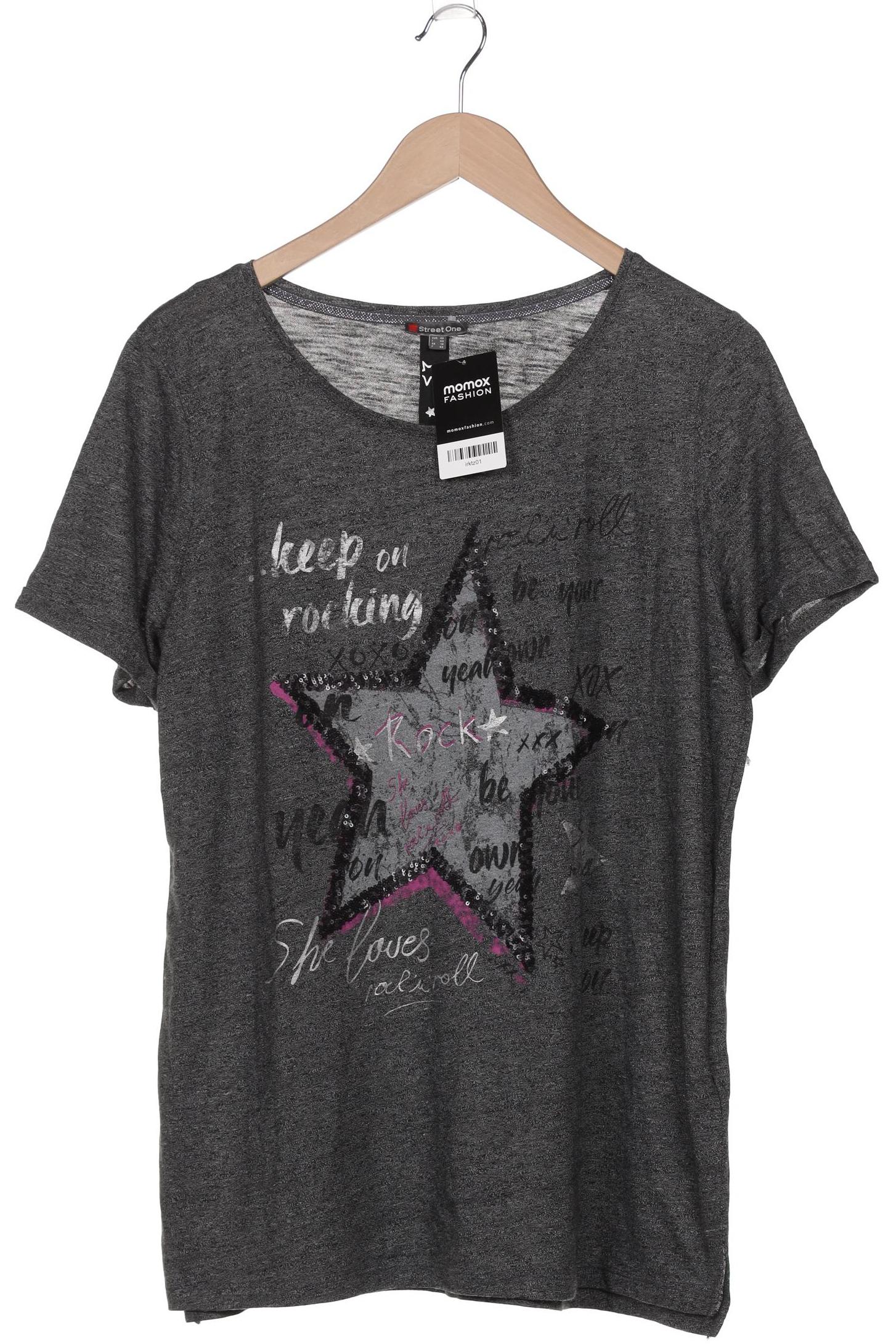 

Street One Damen T-Shirt, grau, Gr. 44