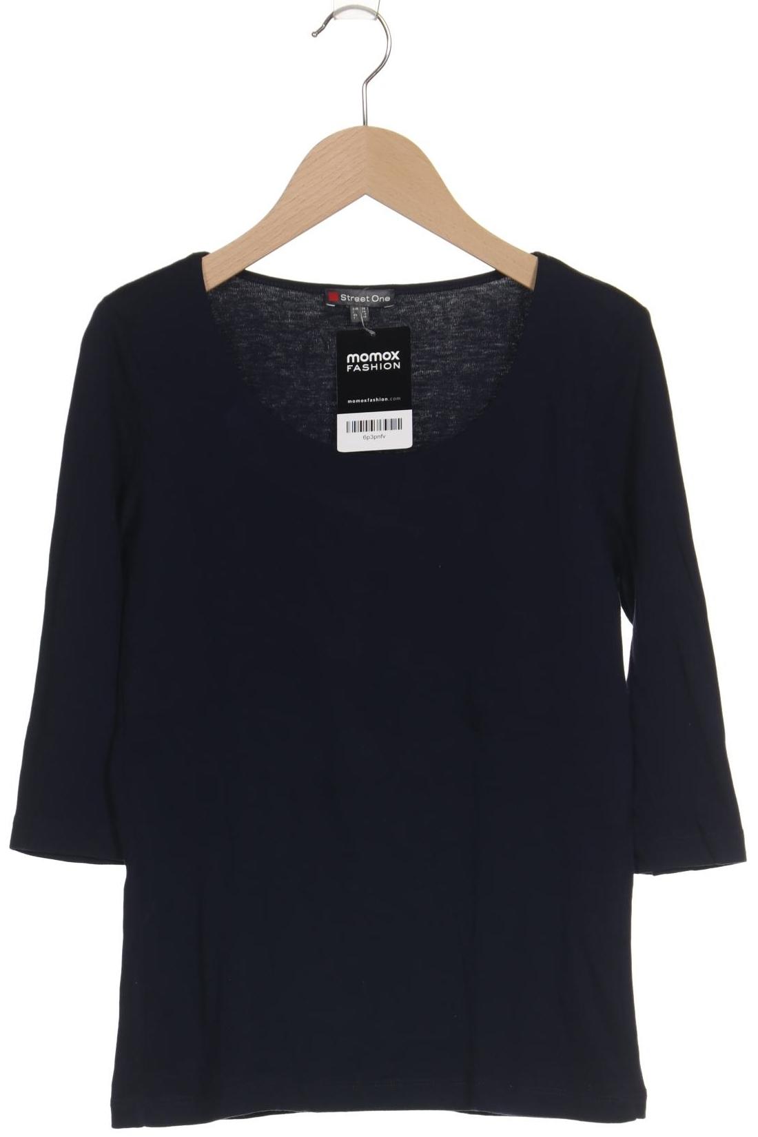 

Street One Damen Langarmshirt, marineblau, Gr. 34