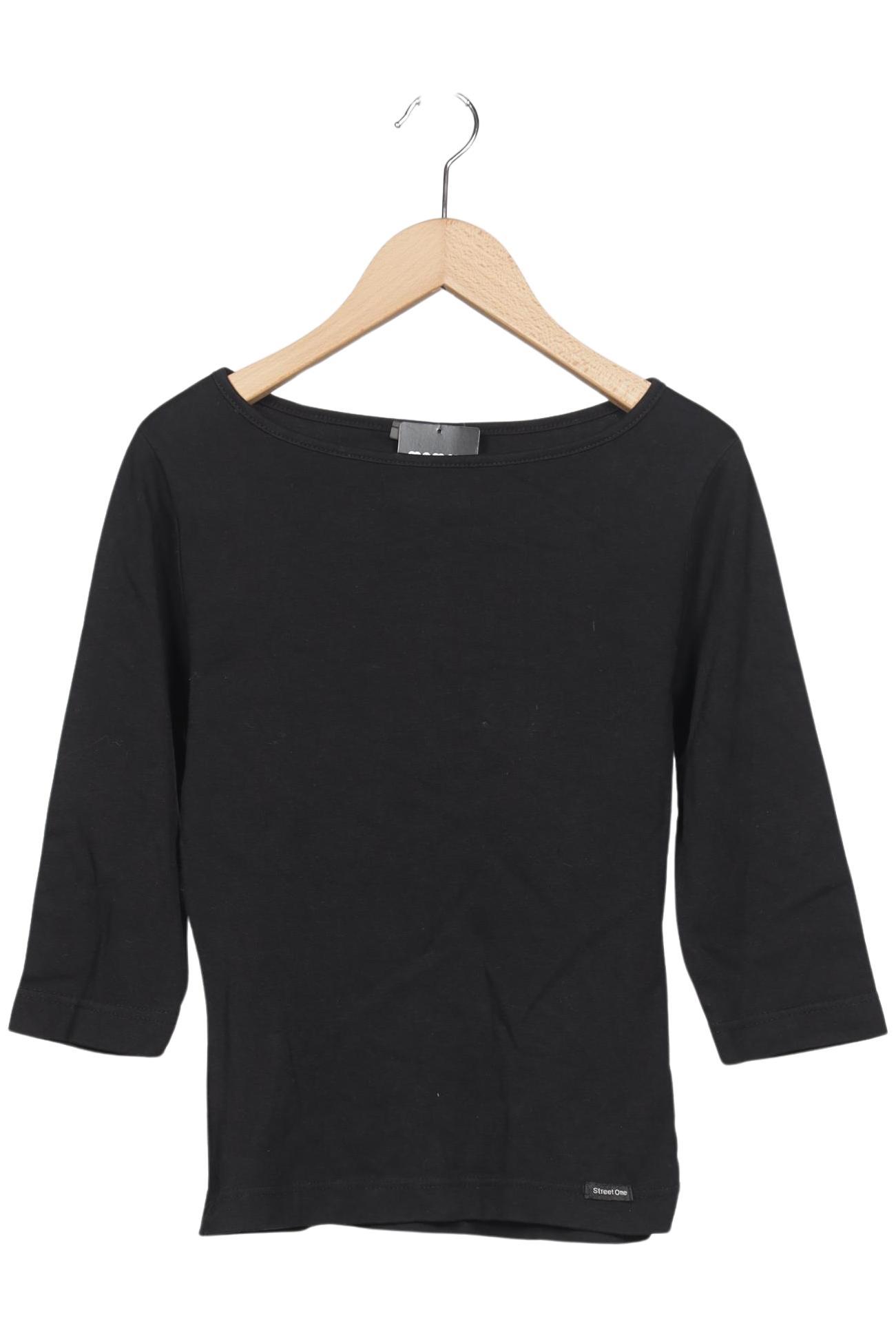 

Street One Damen Langarmshirt, schwarz, Gr. 38
