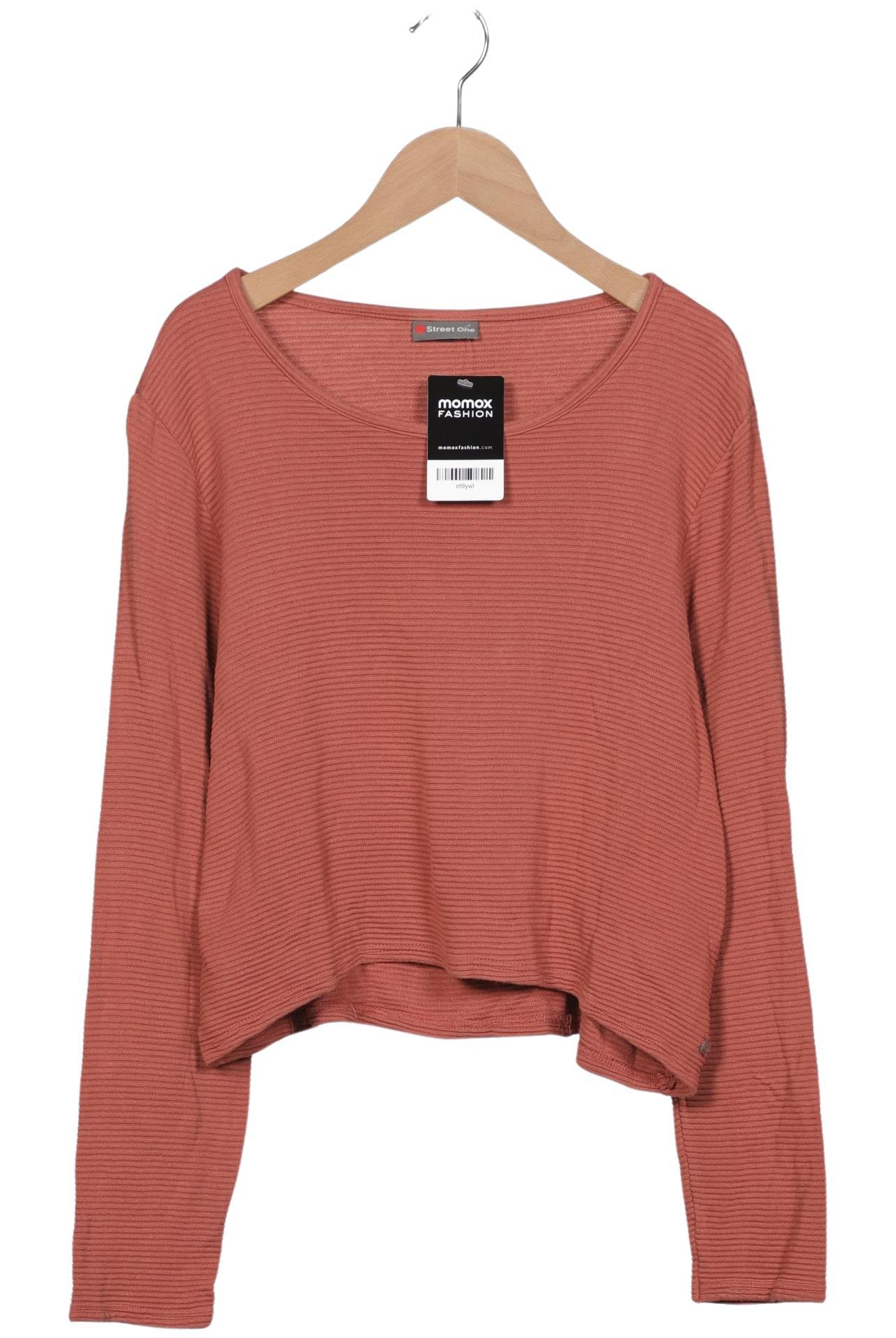 

Street One Damen Langarmshirt, pink, Gr. 44