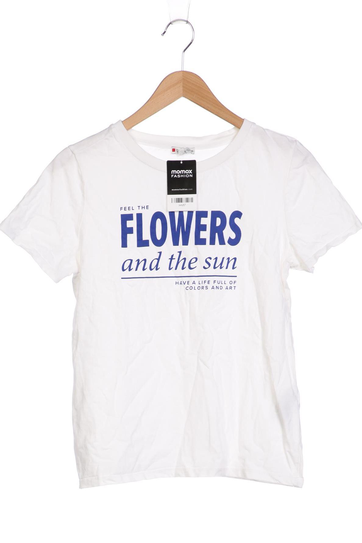 

Street One Damen T-Shirt, weiß, Gr. 40