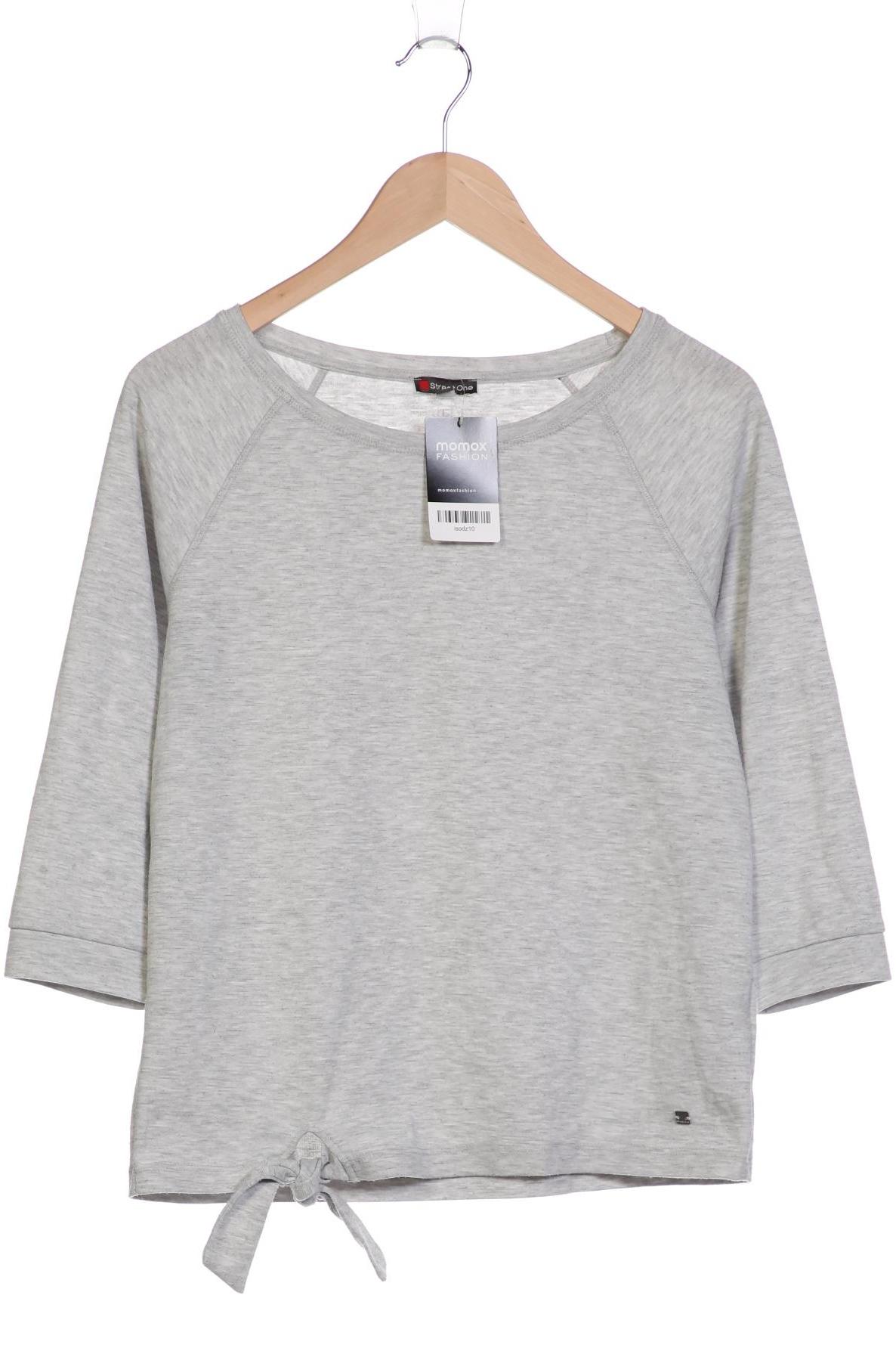 

Street One Damen Langarmshirt, grau, Gr. 38