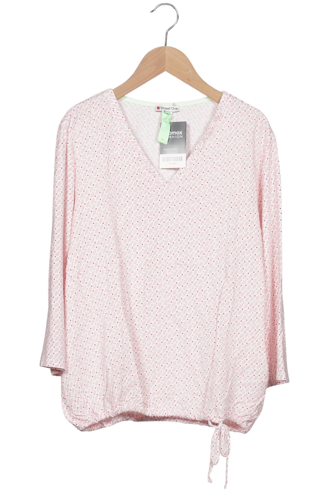 

Street One Damen Langarmshirt, pink, Gr. 40