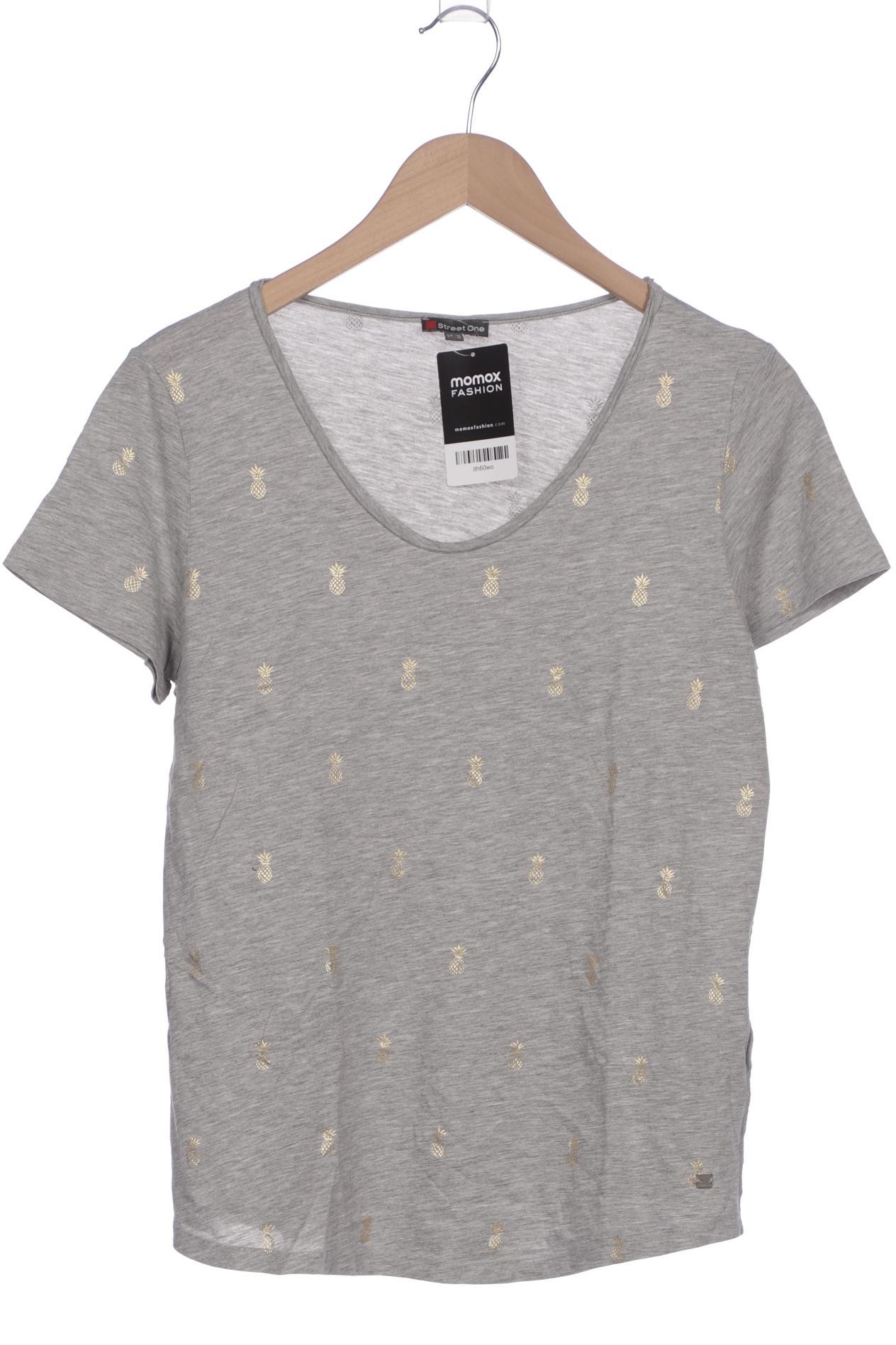 

Street One Damen T-Shirt, grau, Gr. 38