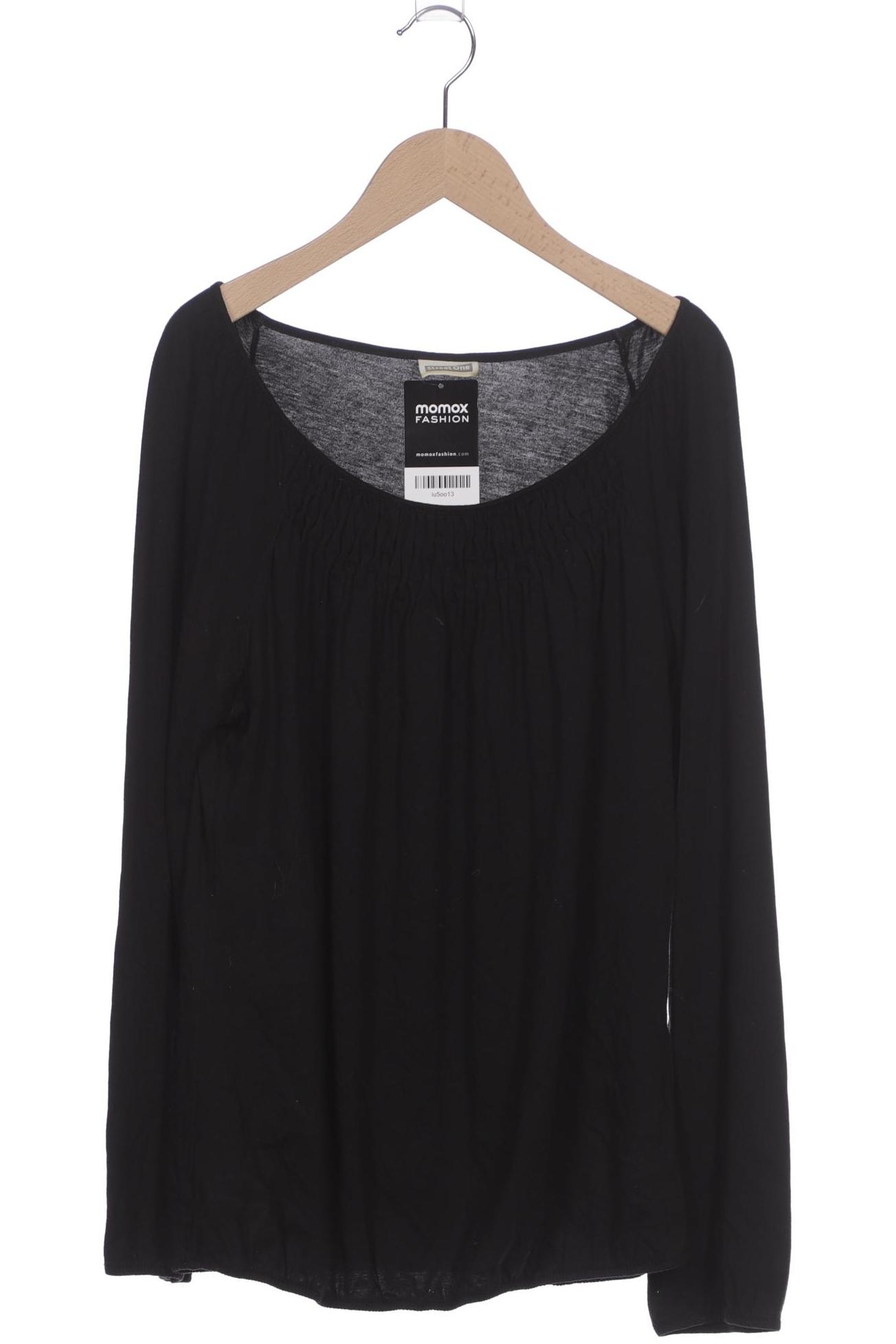 

Street One Damen Langarmshirt, schwarz, Gr. 40