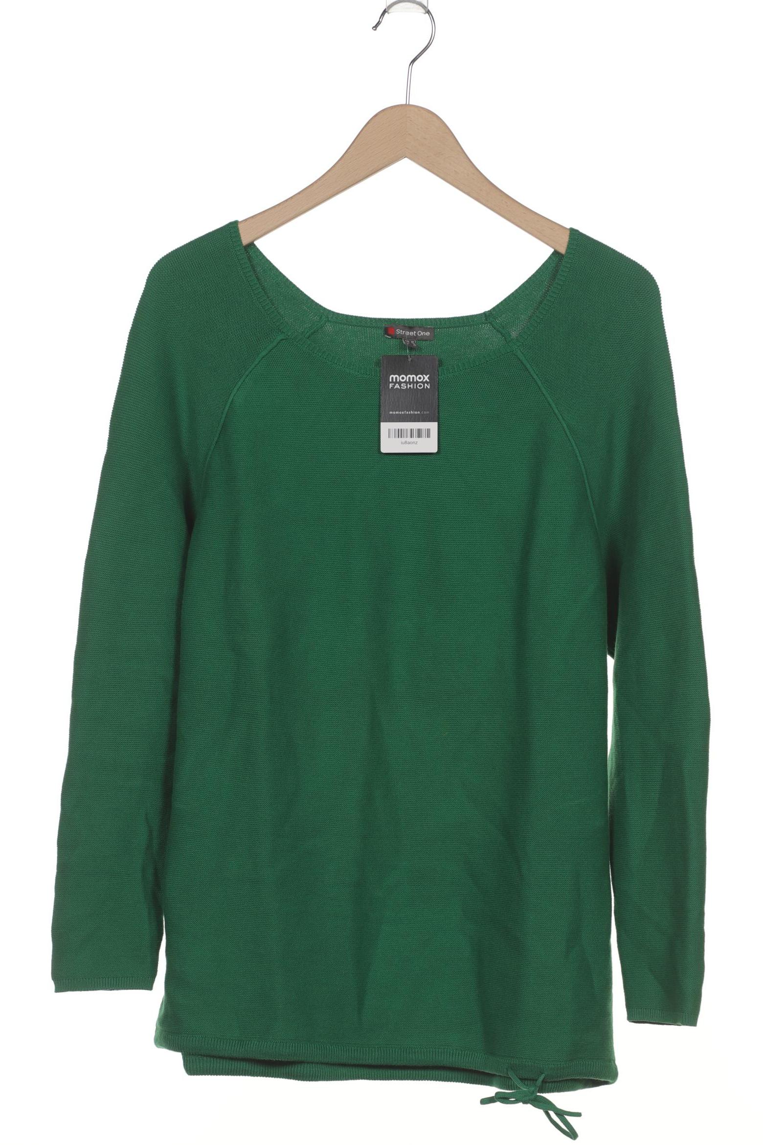 

Street One Damen Pullover, grün, Gr. 42