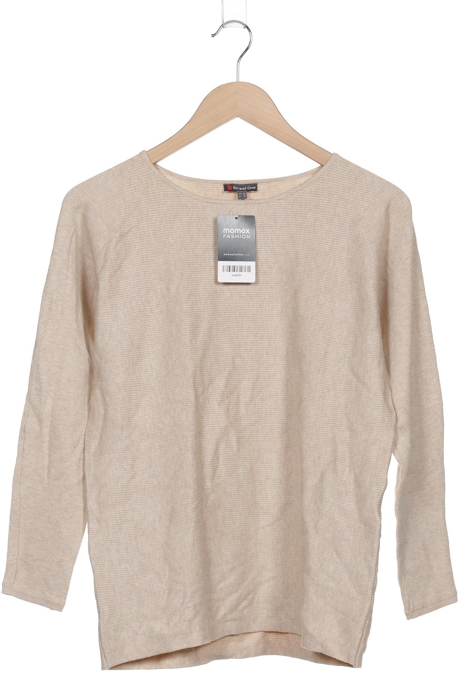 

Street One Damen Pullover, beige, Gr. 40