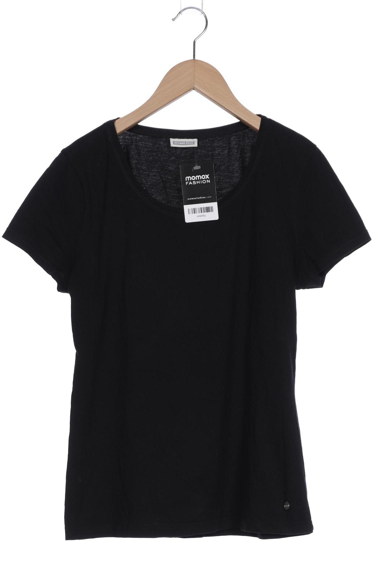 

Street One Damen T-Shirt, schwarz