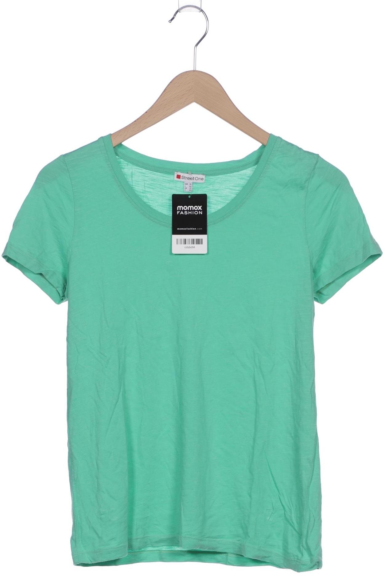 

Street One Damen T-Shirt, türkis, Gr. 36