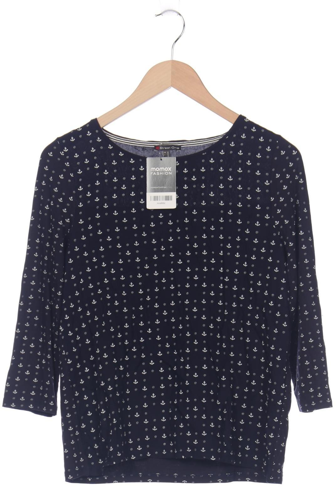 

Street One Damen Langarmshirt, marineblau, Gr. 36