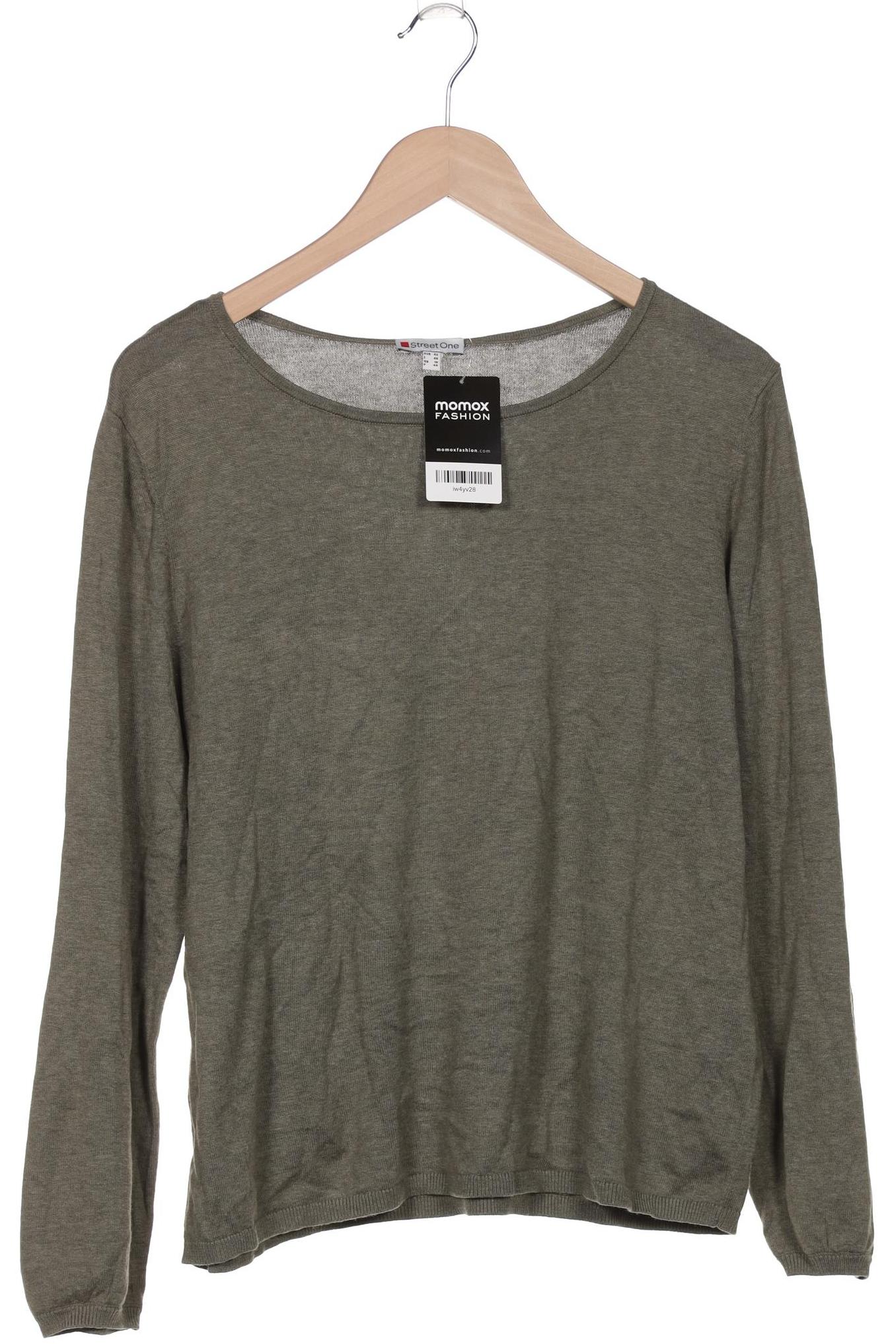 

Street One Damen Pullover, grün, Gr. 42
