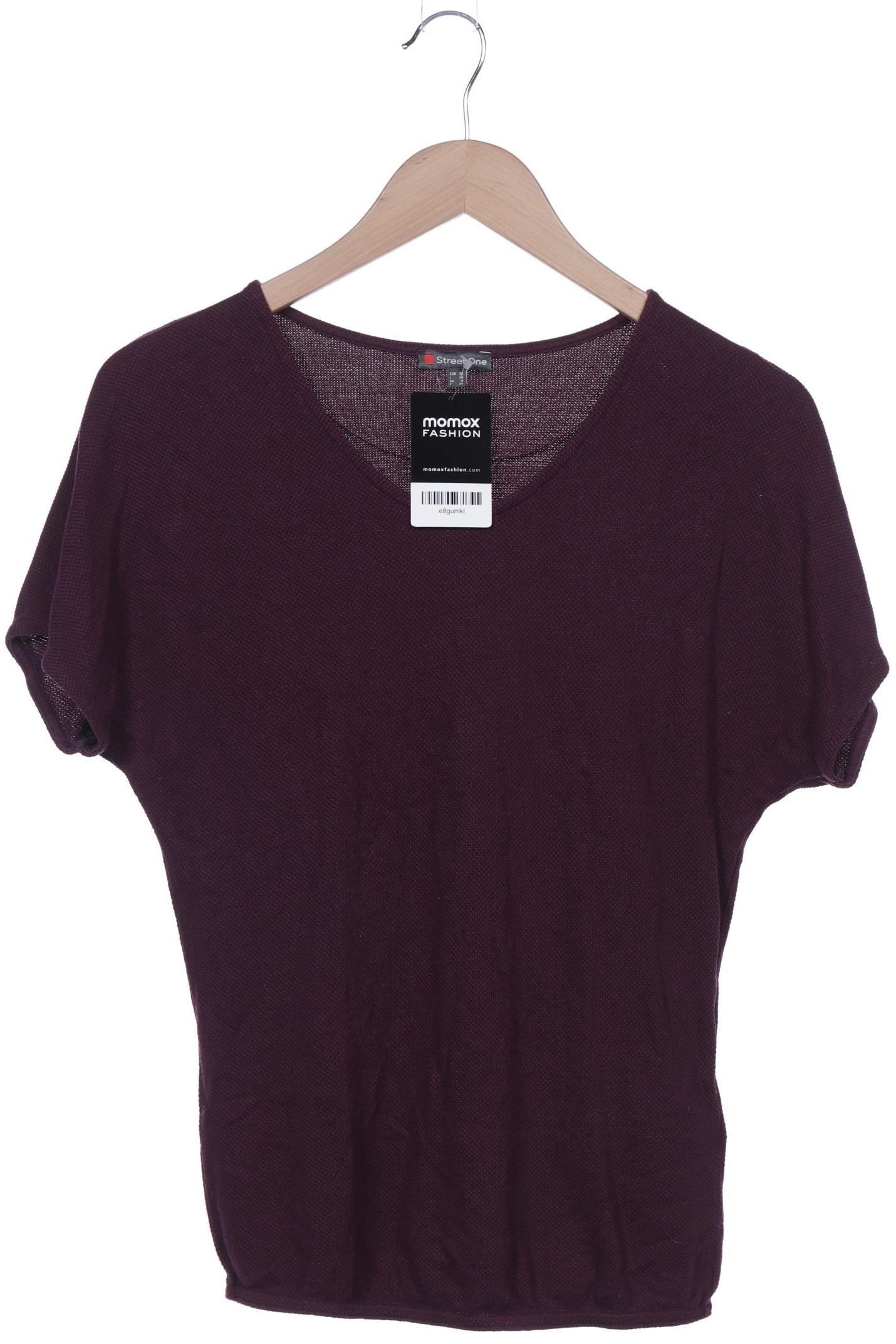 

Street One Damen T-Shirt, bordeaux, Gr. 34