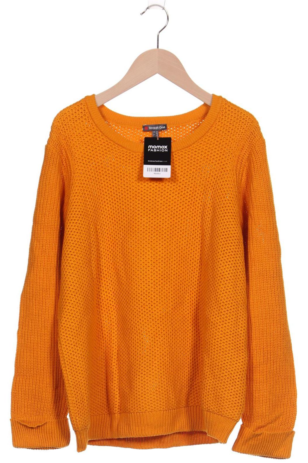 

Street One Damen Pullover, orange, Gr. 42
