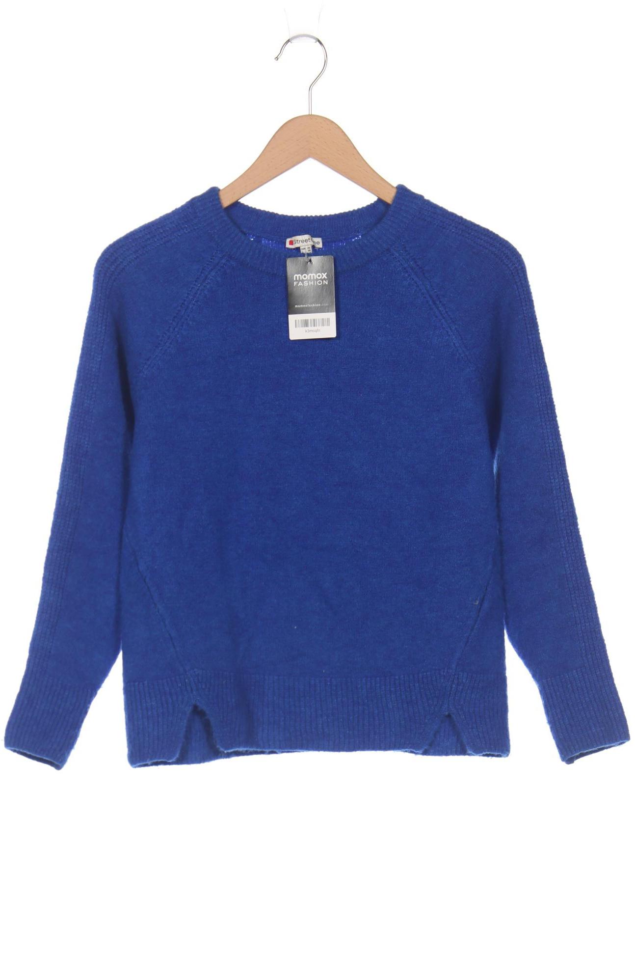 

Street One Damen Pullover, blau, Gr. 34