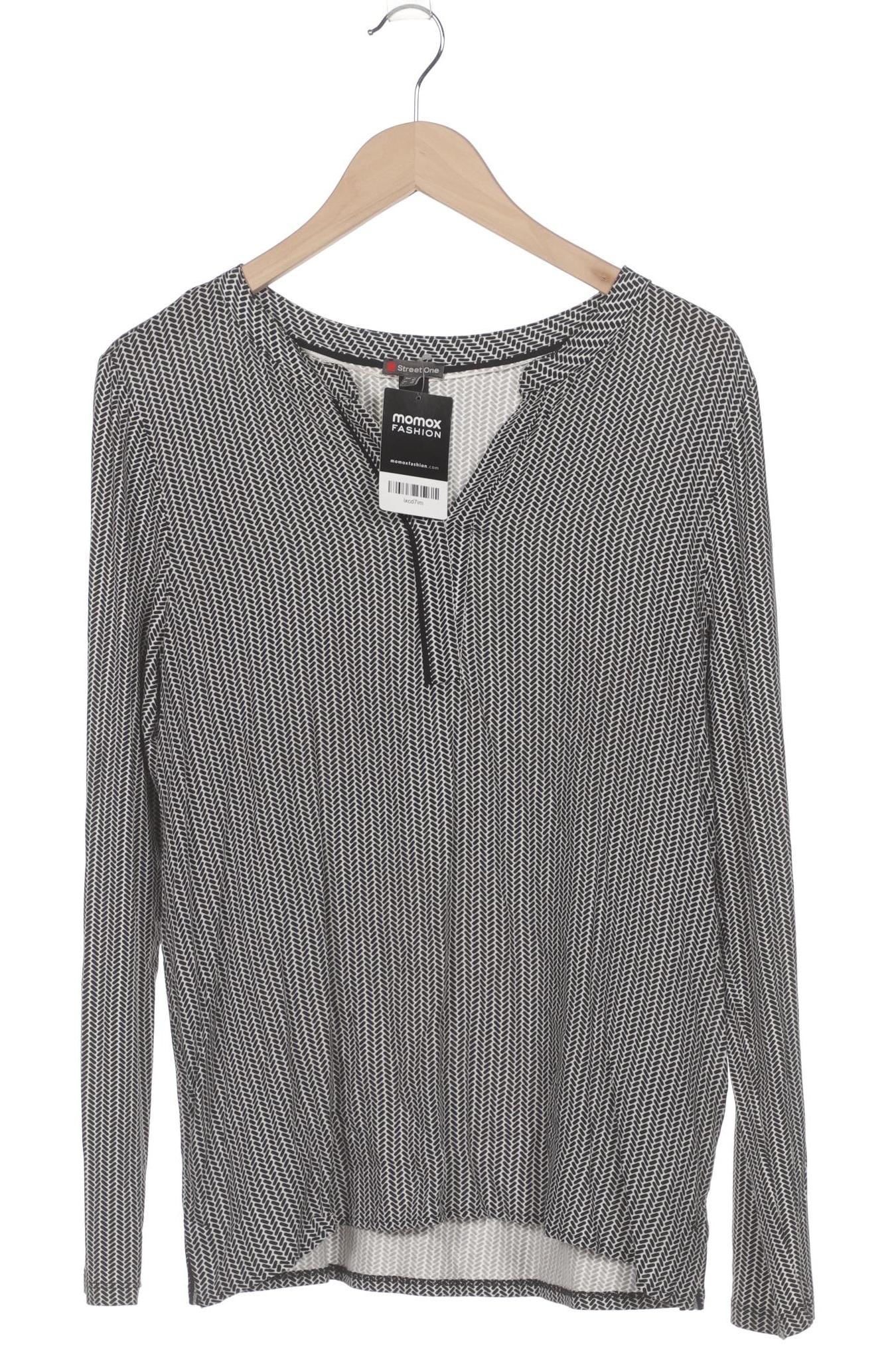 

Street One Damen Langarmshirt, schwarz, Gr. 42