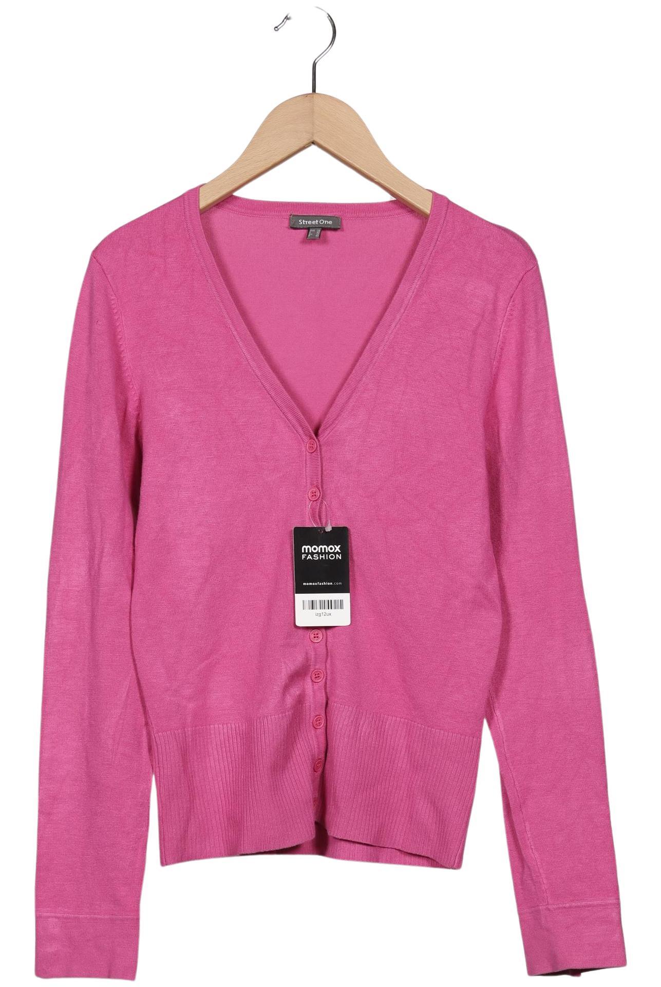 

Street One Damen Strickjacke, pink, Gr. 38
