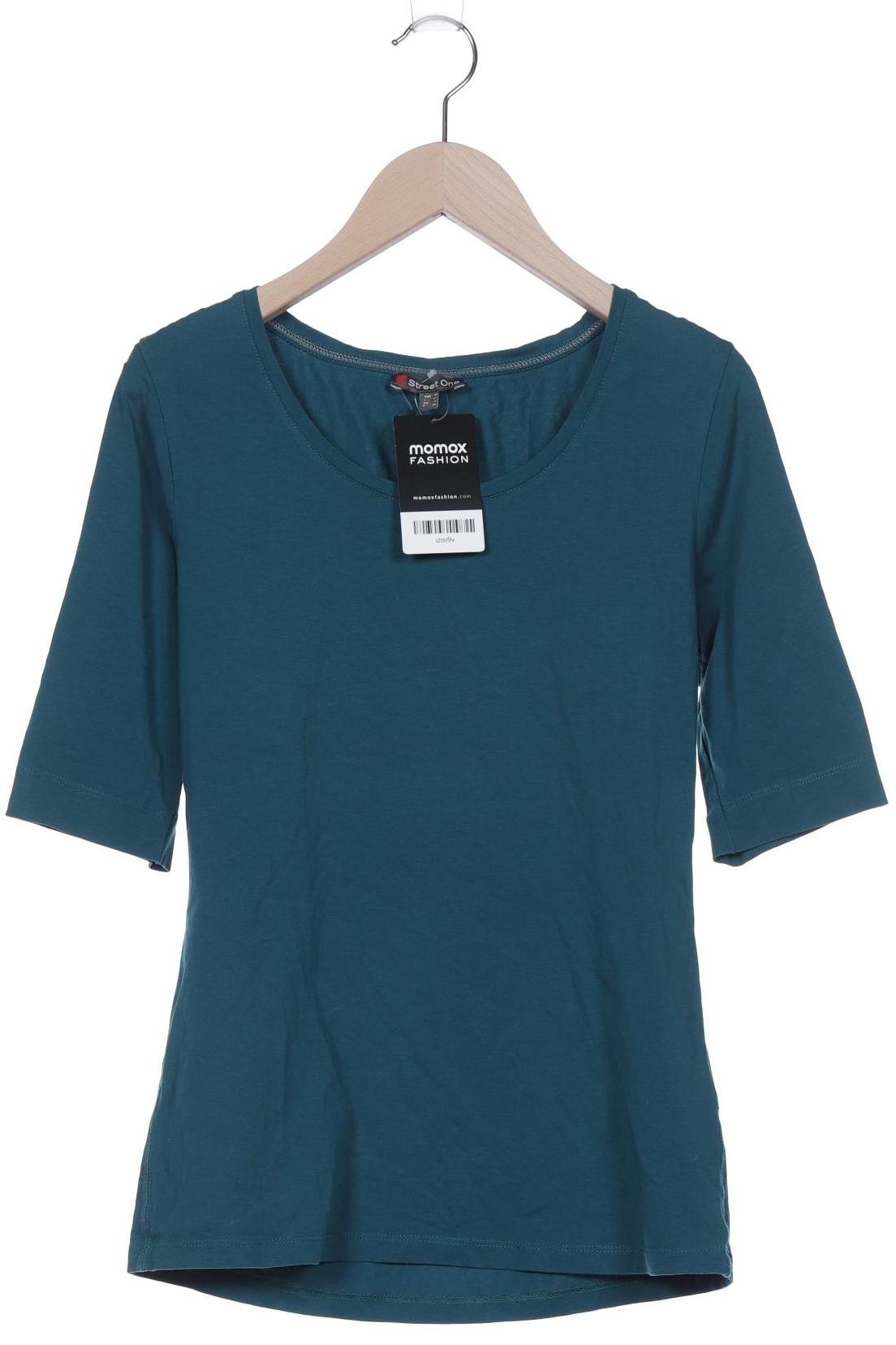 

Street One Damen T-Shirt, türkis, Gr. 38