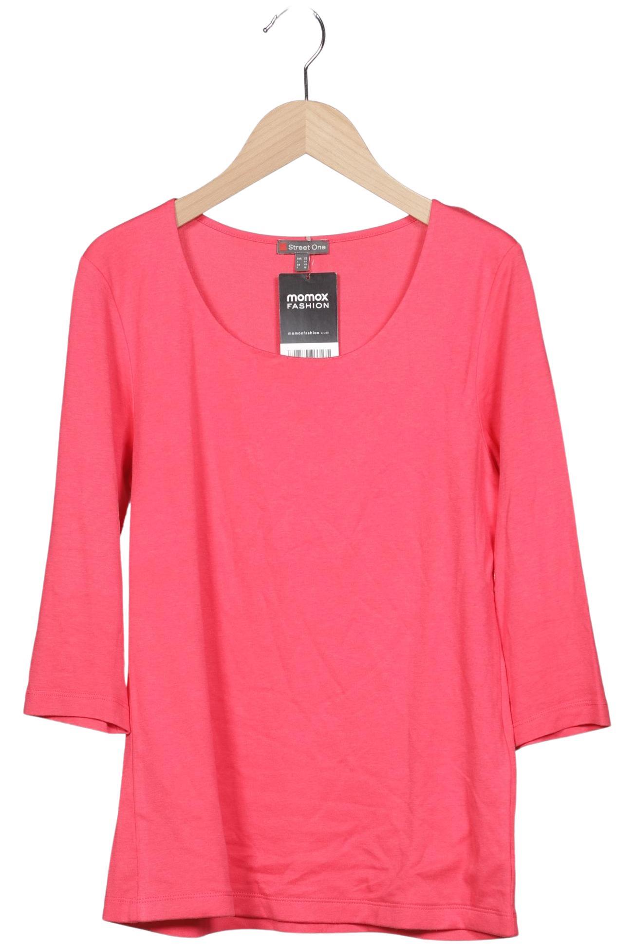

Street One Damen Langarmshirt, pink, Gr. 36