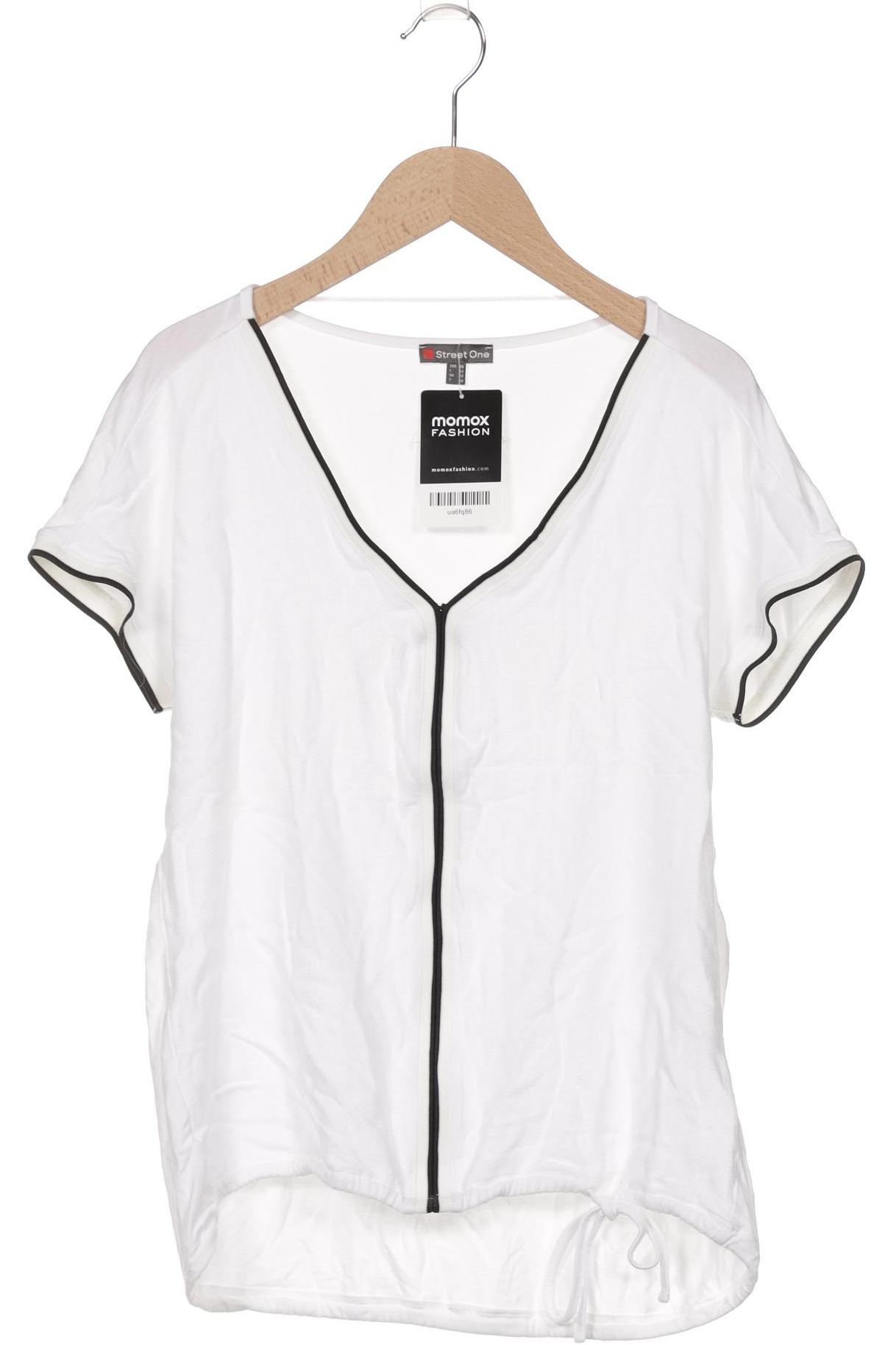 

Street One Damen T-Shirt, weiß, Gr. 38